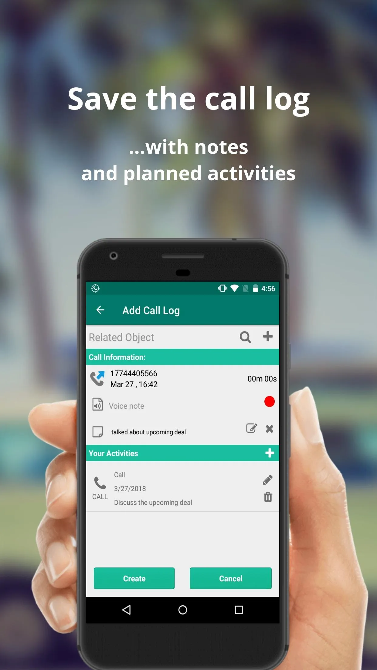 Call Tracker for Act! Essentia | Indus Appstore | Screenshot