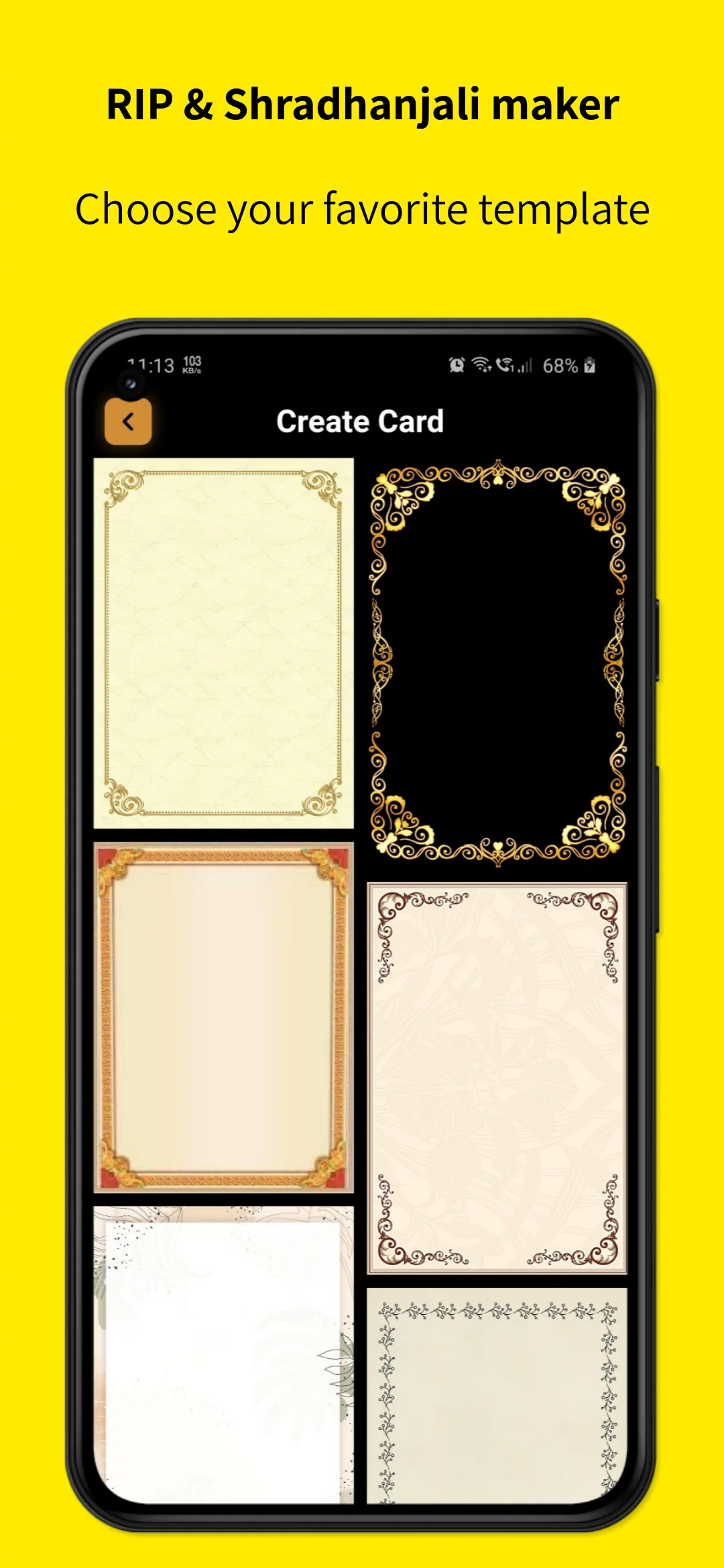 RIP - Shradhanjali Card Maker | Indus Appstore | Screenshot