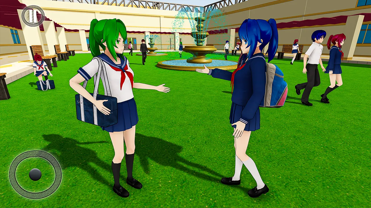 Anime Girl School Teacher 3D | Indus Appstore | Screenshot