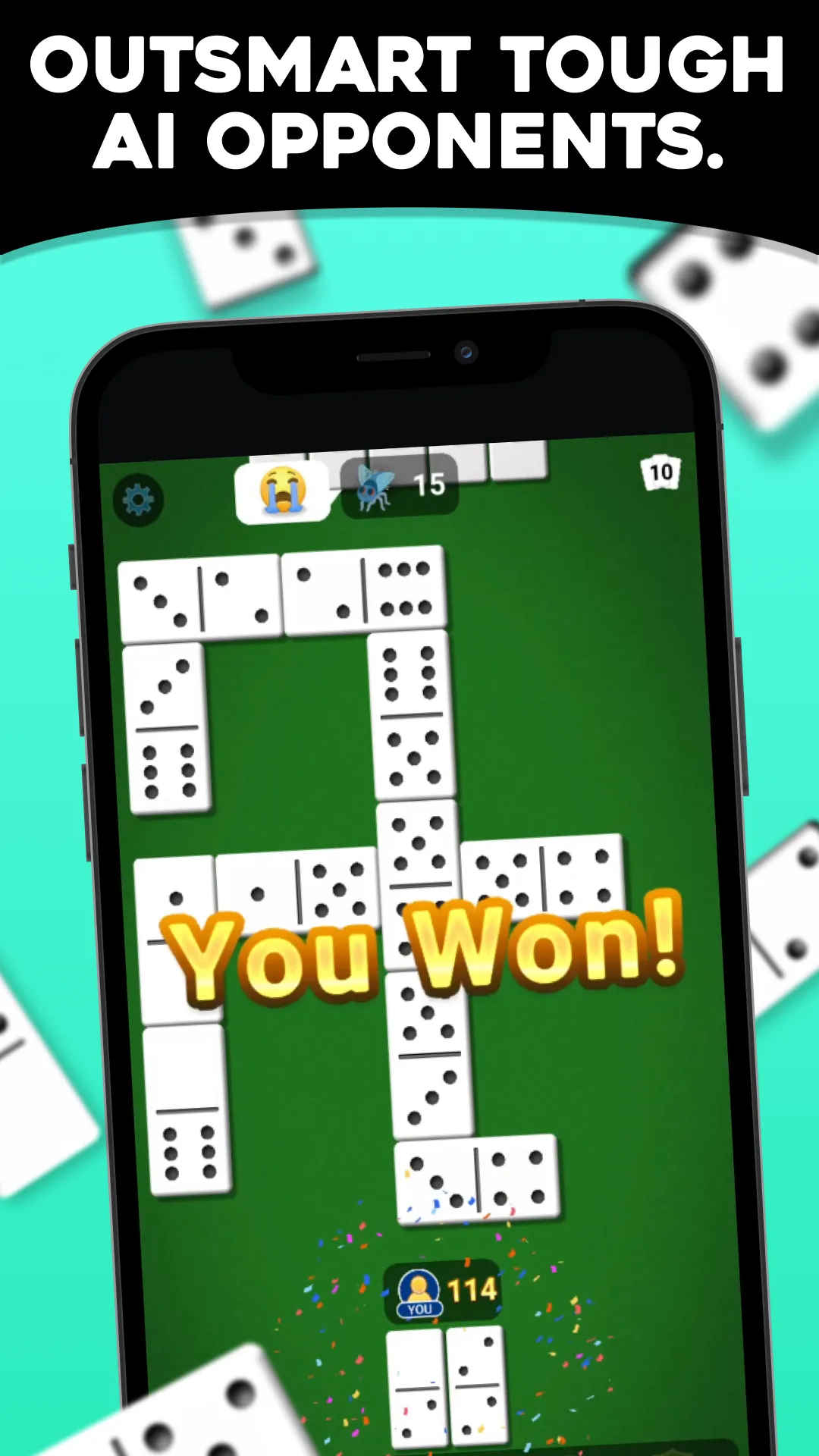 Dominoes: Classic Tile Game🂑 | Indus Appstore | Screenshot
