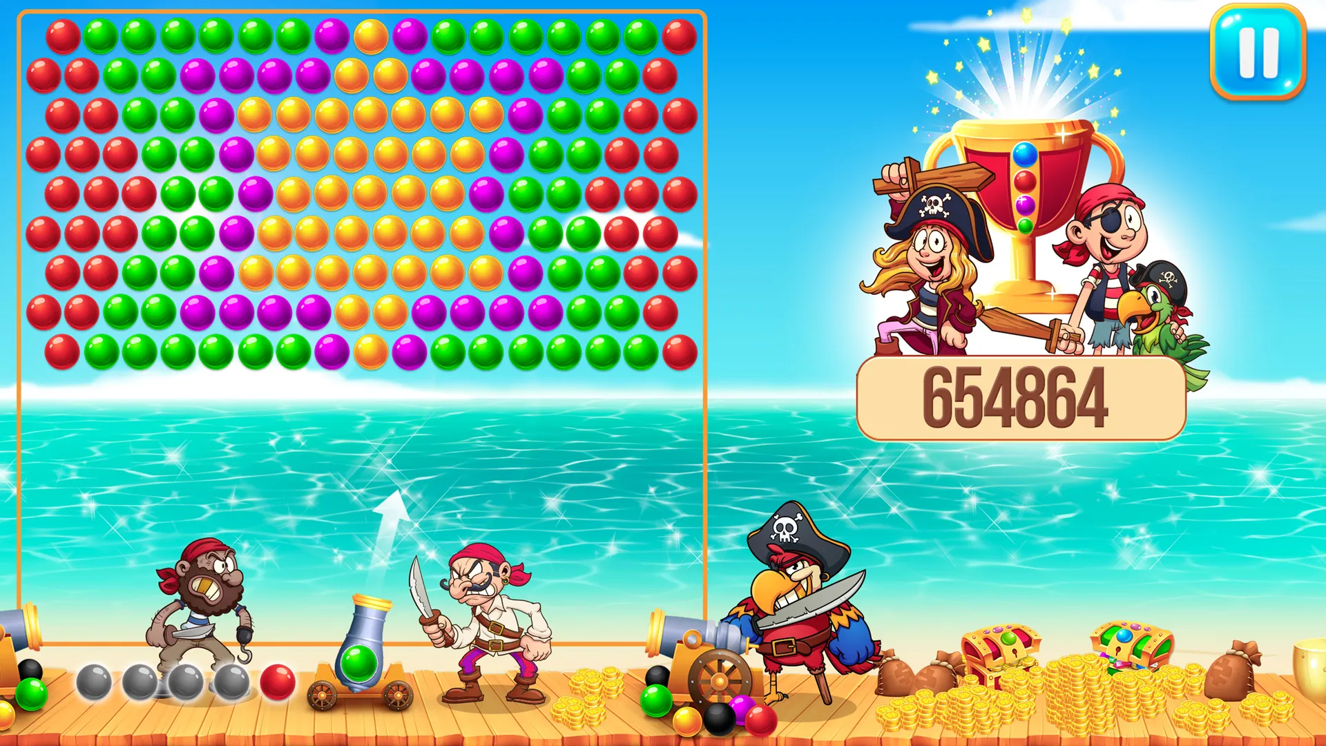 Bubble Pirate Shooter | Indus Appstore | Screenshot