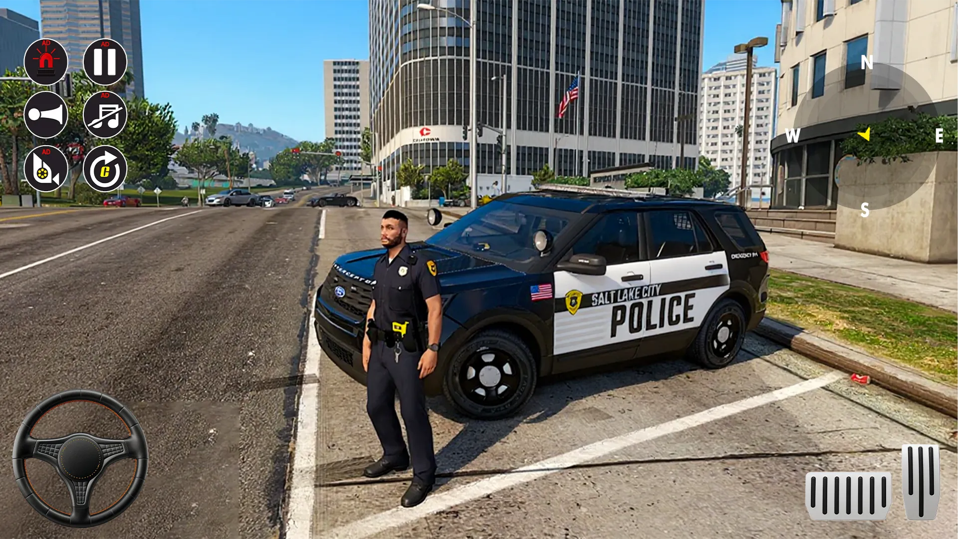 Police Chase Car Game Offline | Indus Appstore | Screenshot