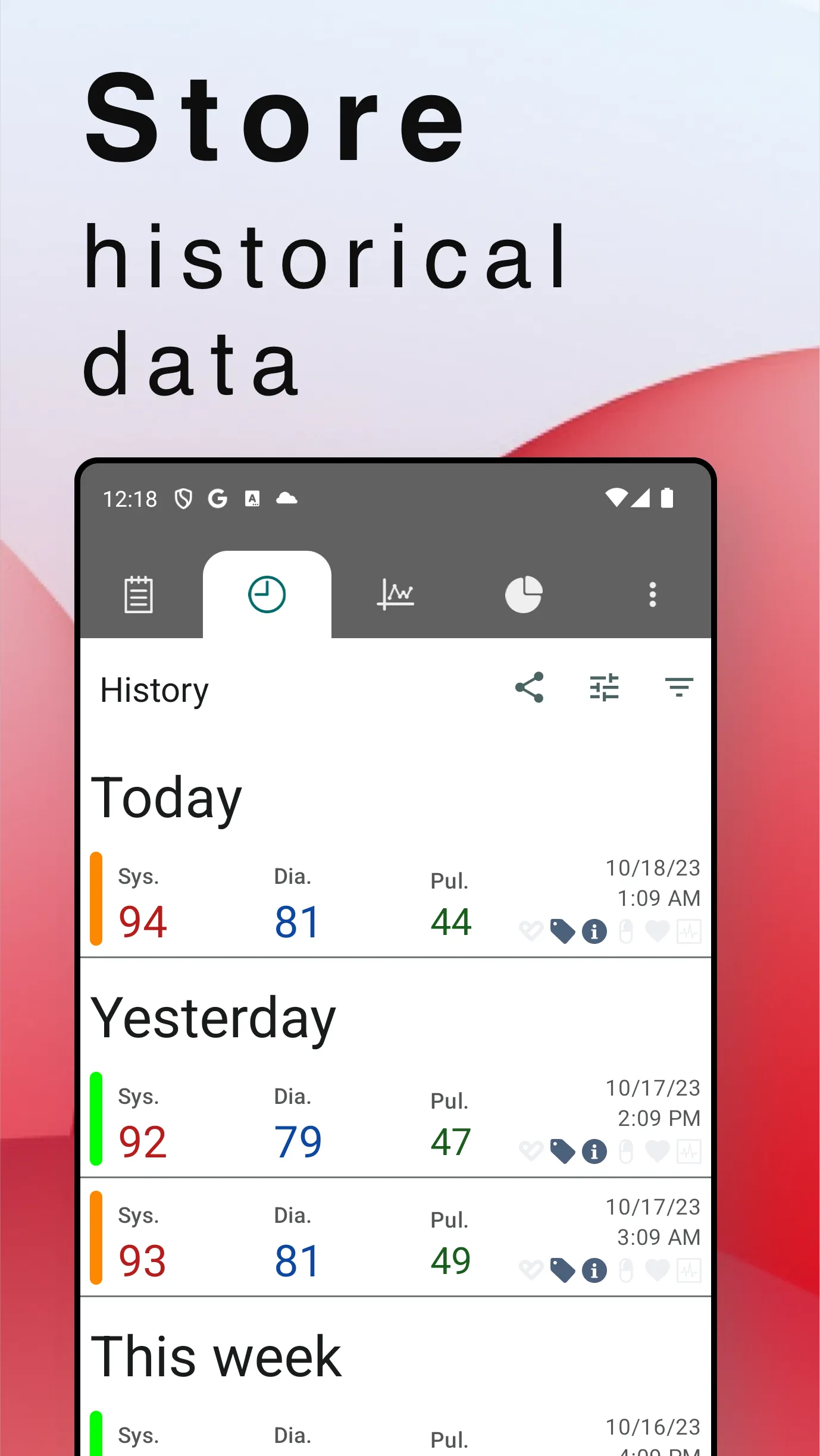 Blood Pressure | Indus Appstore | Screenshot