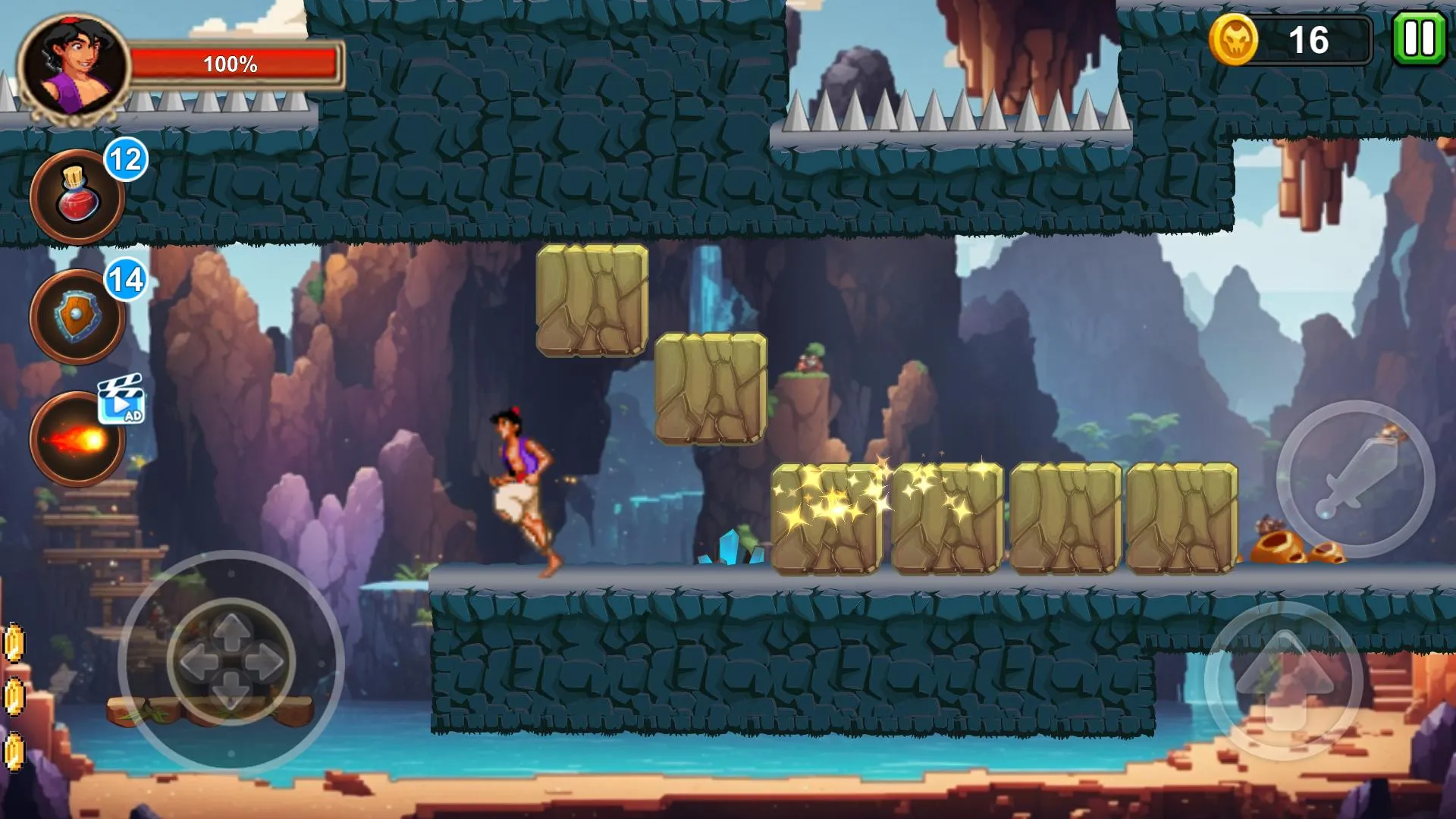 Aladdin Prince Adventures | Indus Appstore | Screenshot