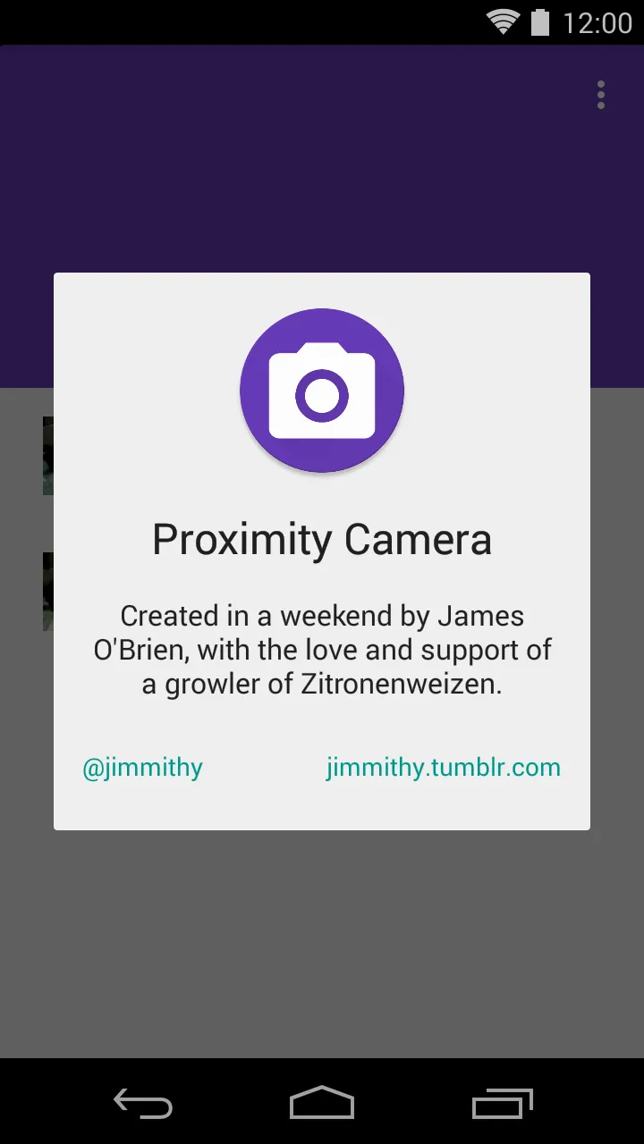 Proximity Camera | Indus Appstore | Screenshot