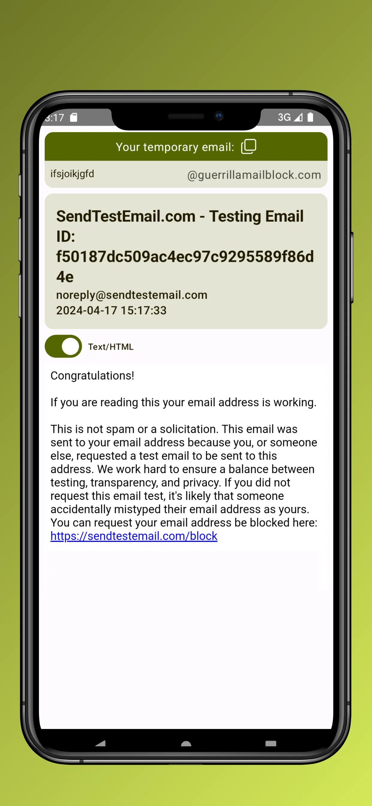 Guerrilla Mail - Temp Mail | Indus Appstore | Screenshot
