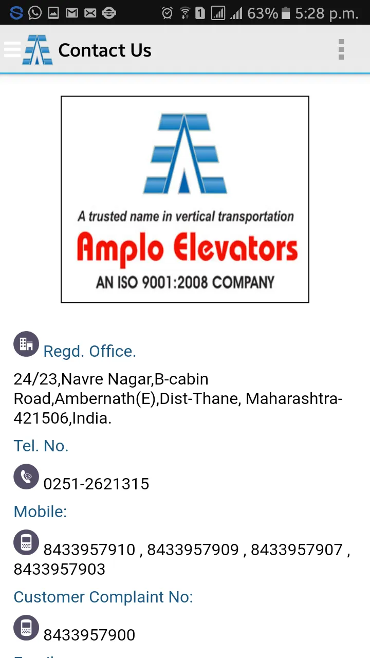 Amplo Elevators | Indus Appstore | Screenshot