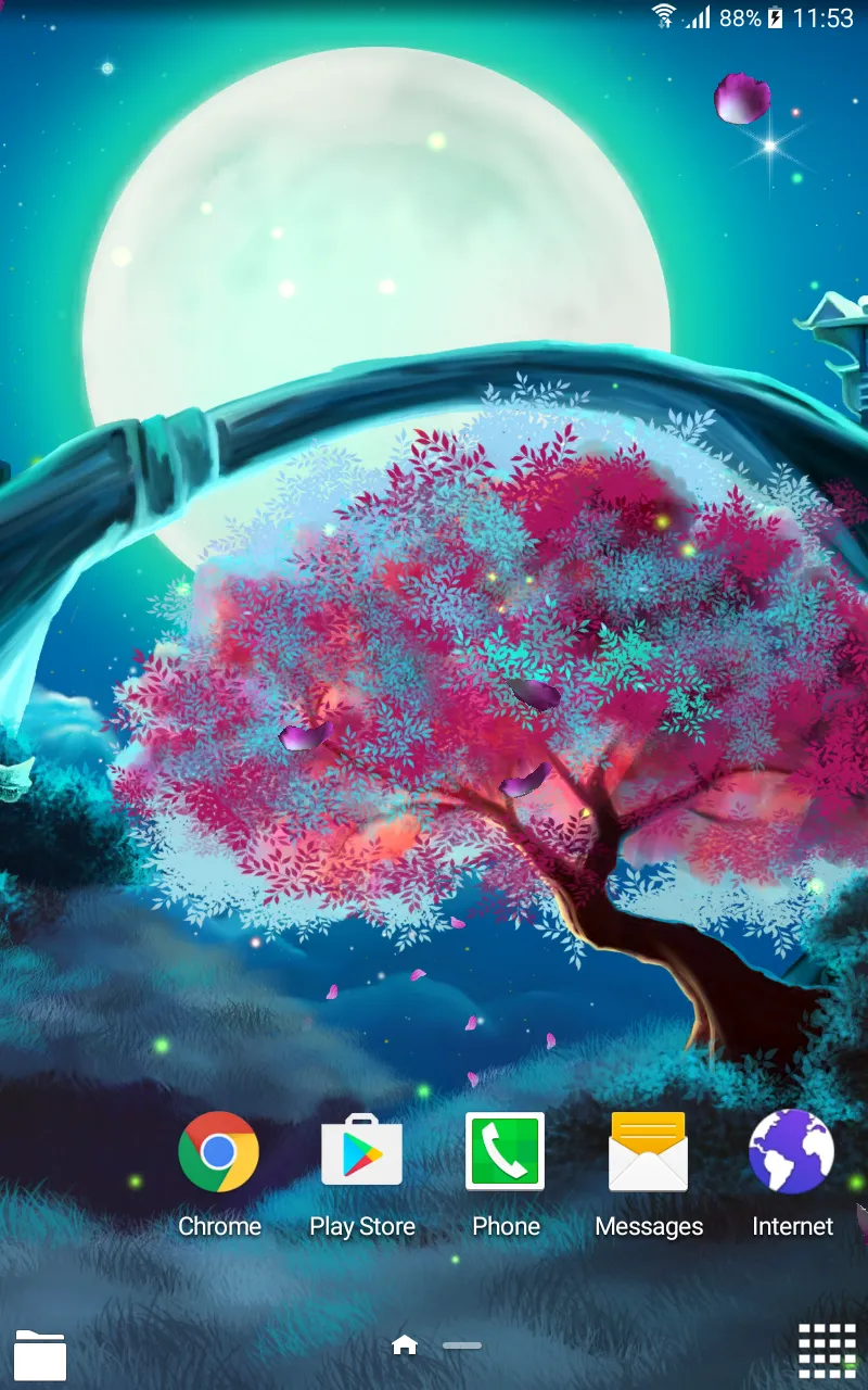 Mystic Live Wallpaper | Indus Appstore | Screenshot