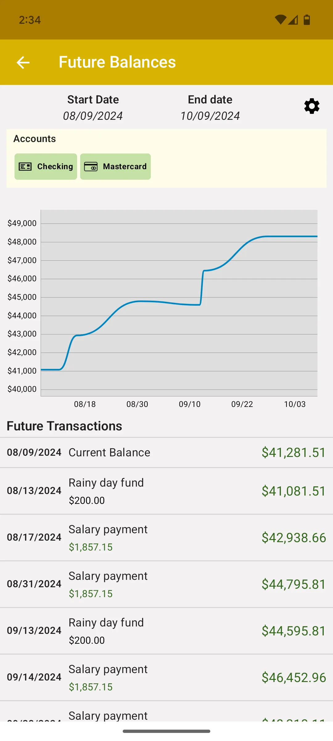 ClearCheckbook Money Manager | Indus Appstore | Screenshot