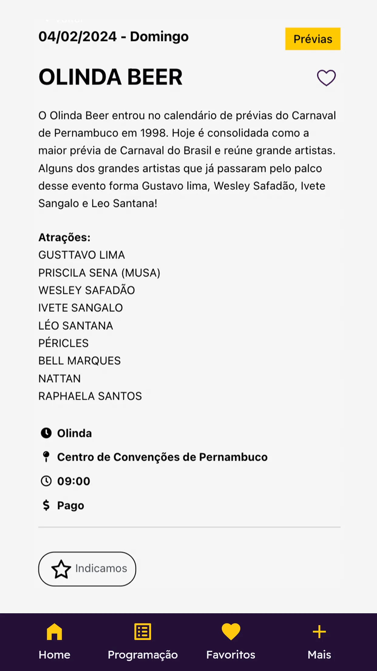 PE no Carnaval | Indus Appstore | Screenshot