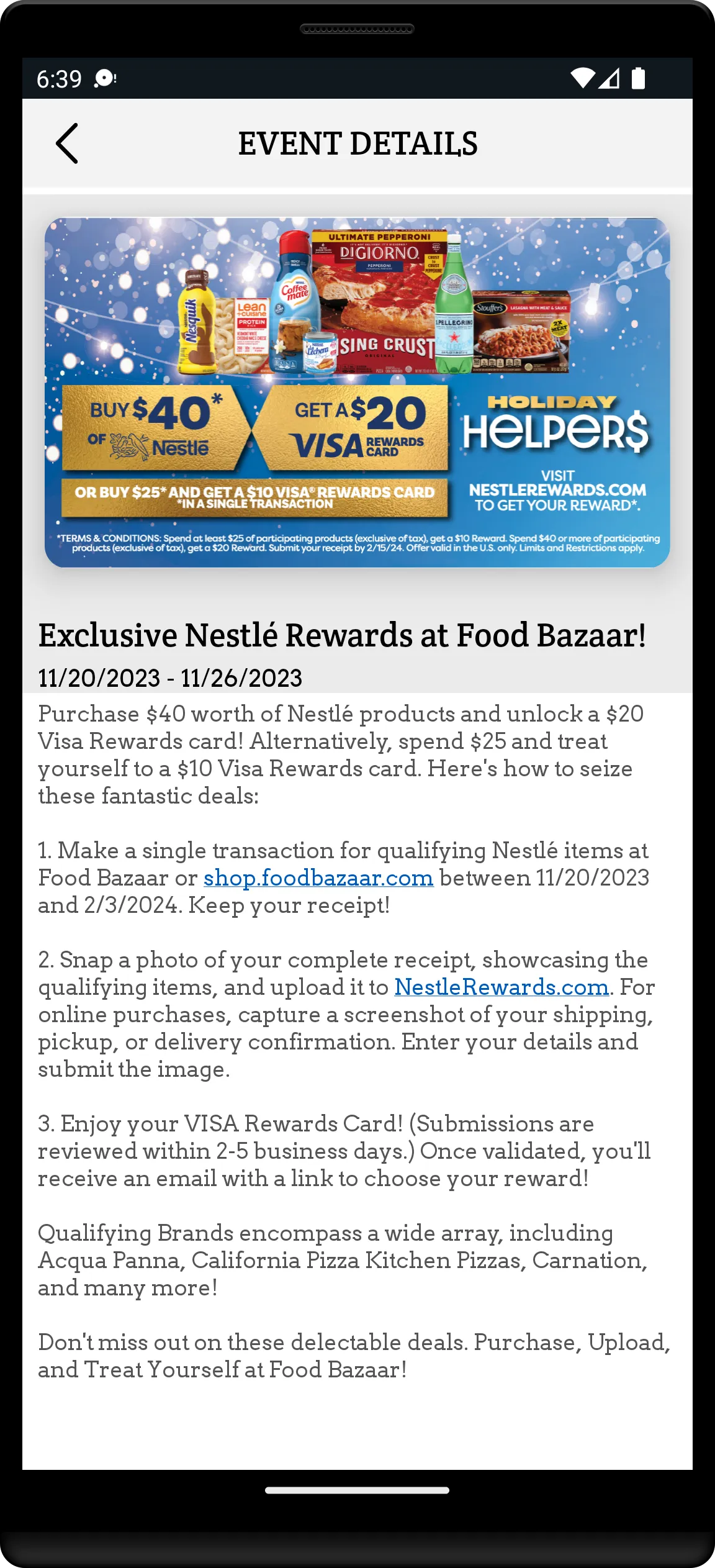 Food Bazaar | Indus Appstore | Screenshot