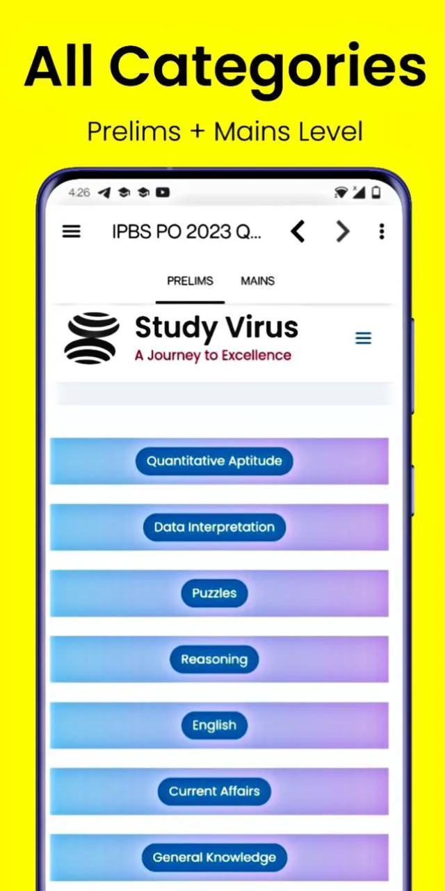 IBPS PO 2023 Question Bank | Indus Appstore | Screenshot