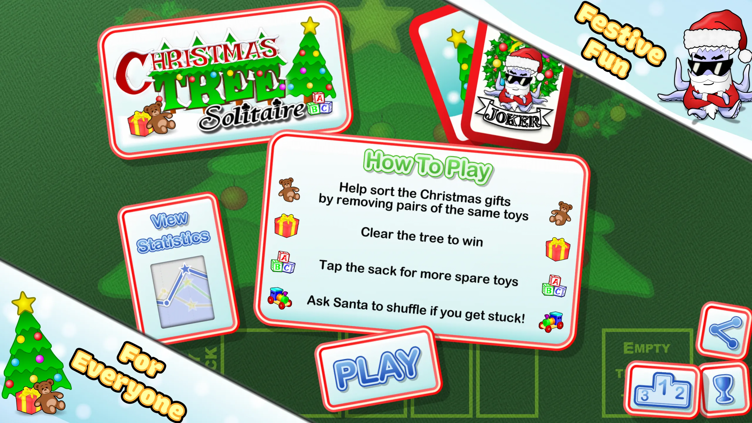 Christmas Tree Solitaire | Indus Appstore | Screenshot