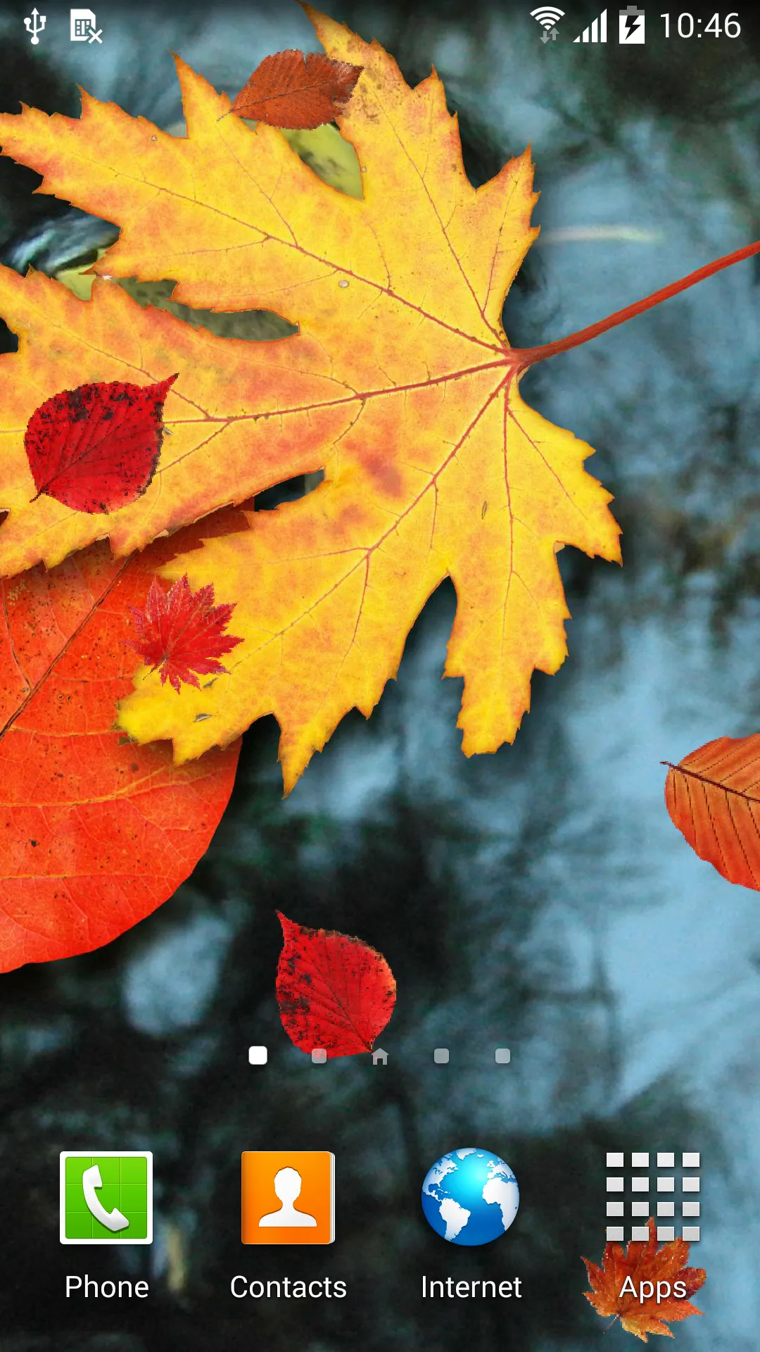 Autumn Leaves Live Wallpaper | Indus Appstore | Screenshot