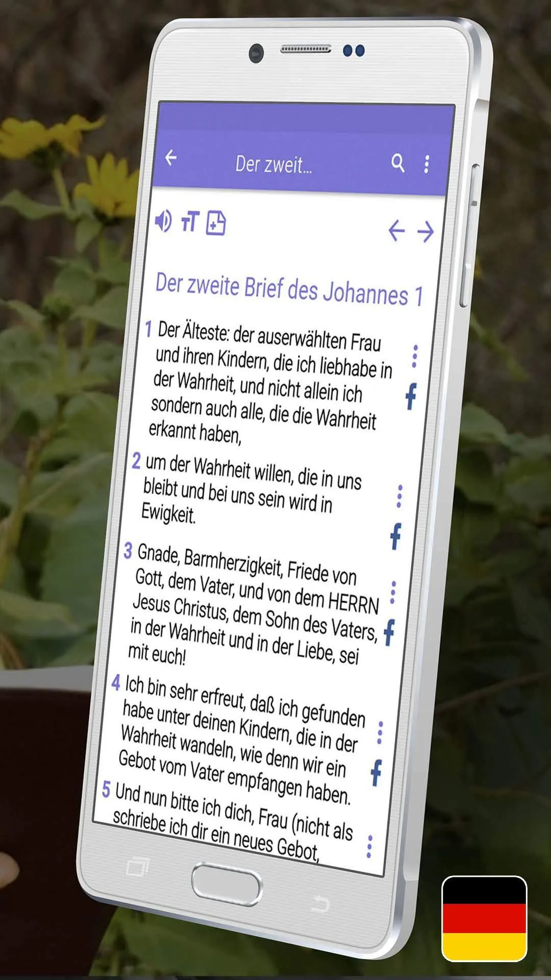 Neues Testament Deutsch | Indus Appstore | Screenshot