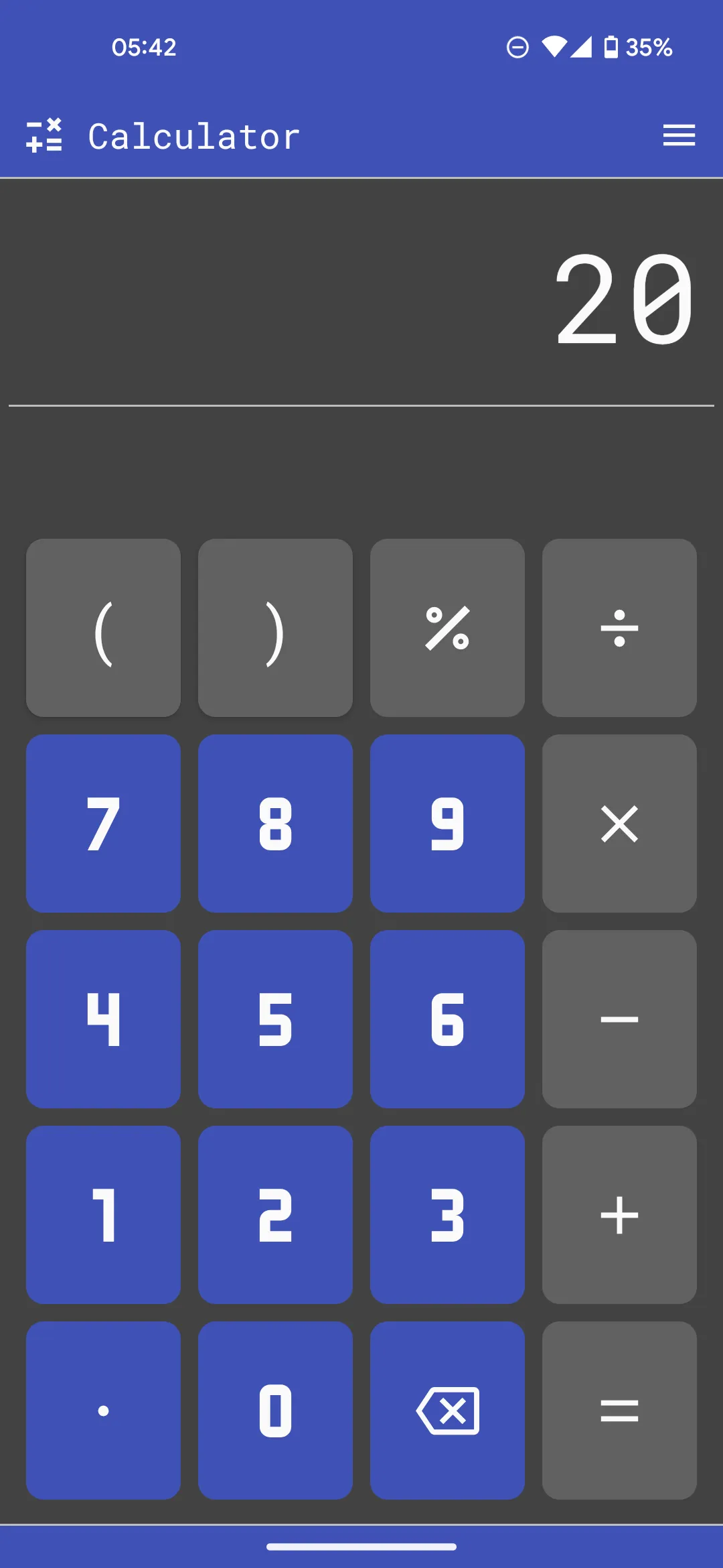 Calculator | Indus Appstore | Screenshot