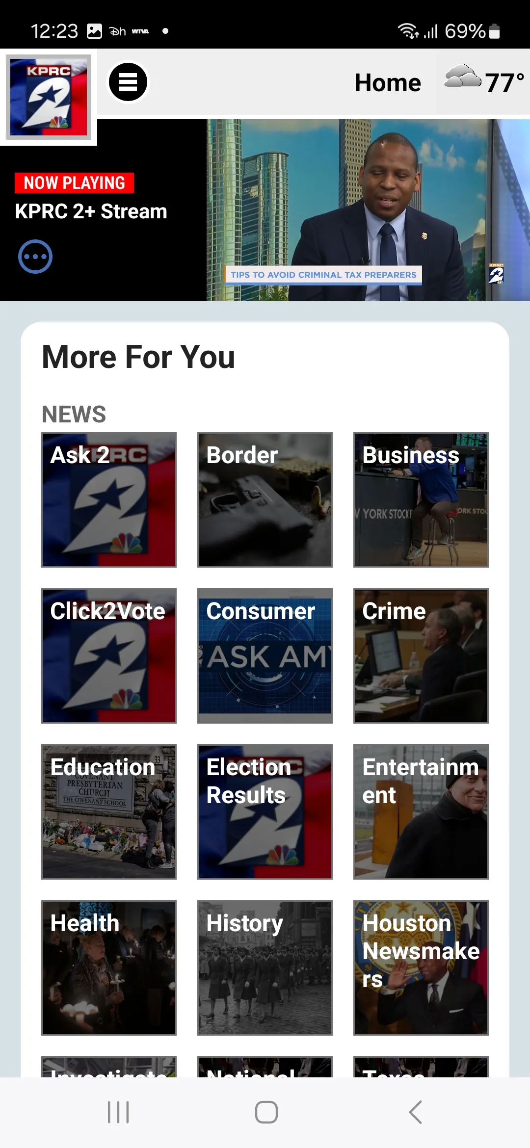 Click2Houston - KPRC 2 | Indus Appstore | Screenshot