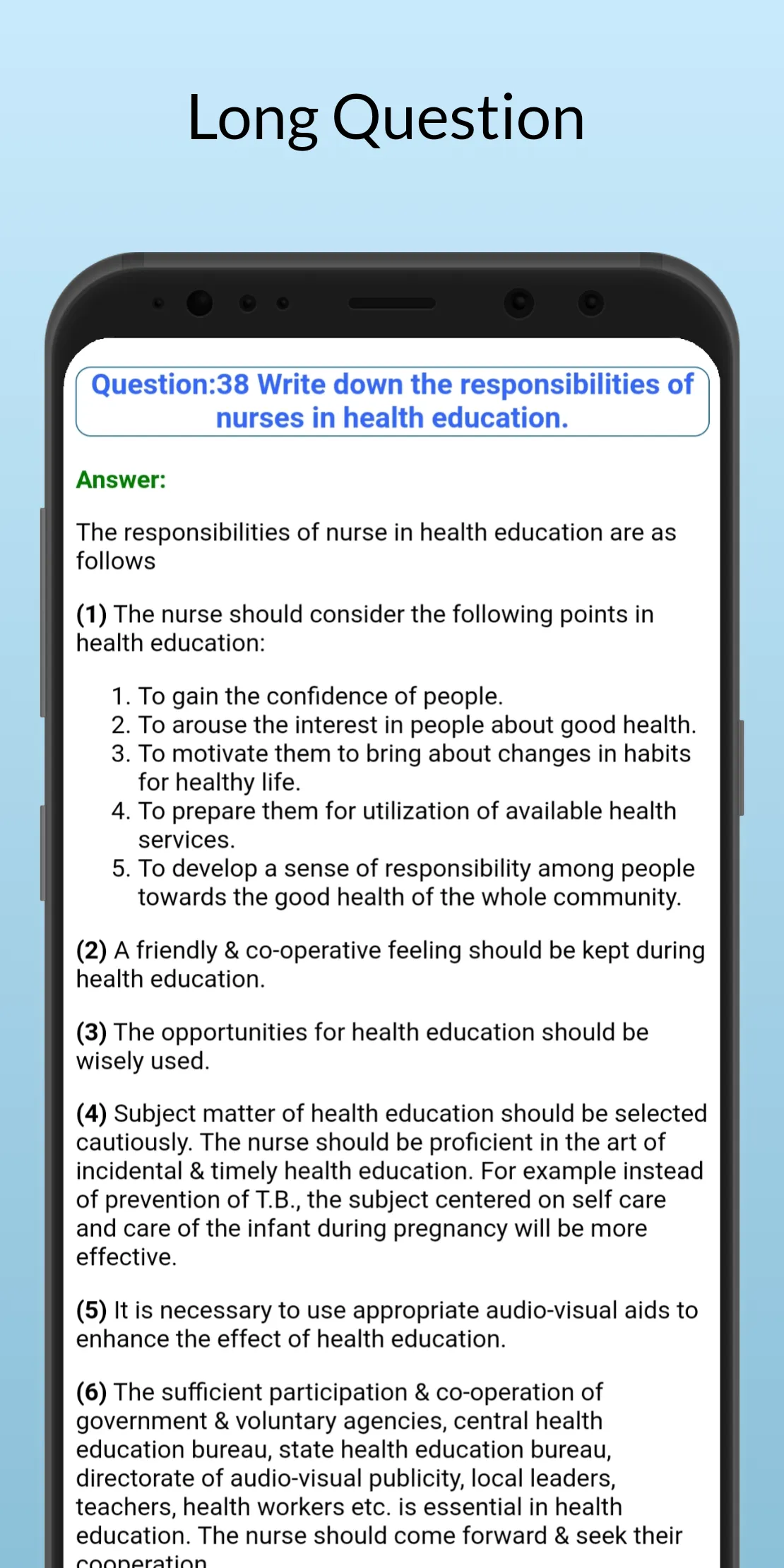 GNM - Community Health Nursing | Indus Appstore | Screenshot