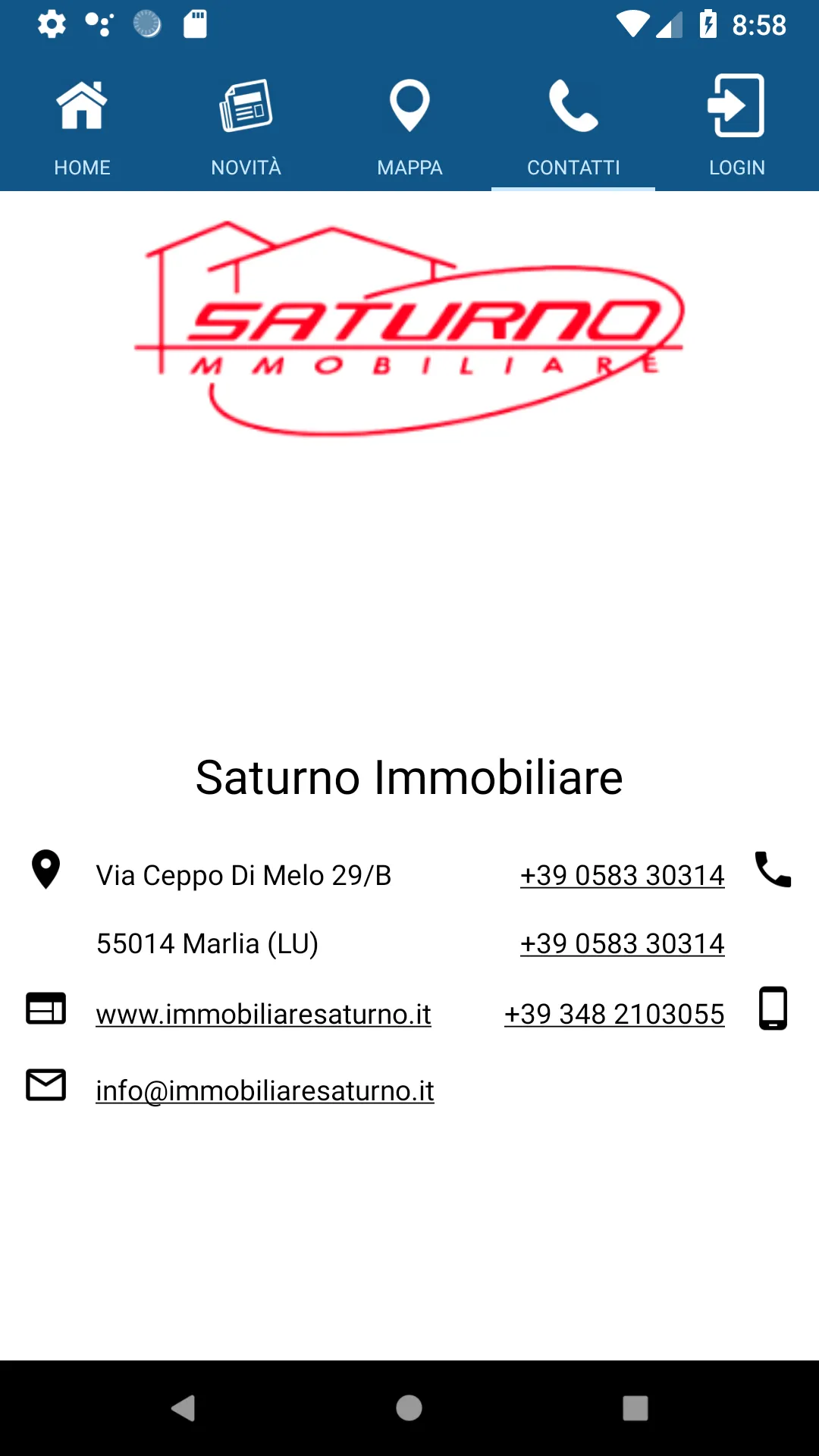 Saturno Immobiliare | Indus Appstore | Screenshot