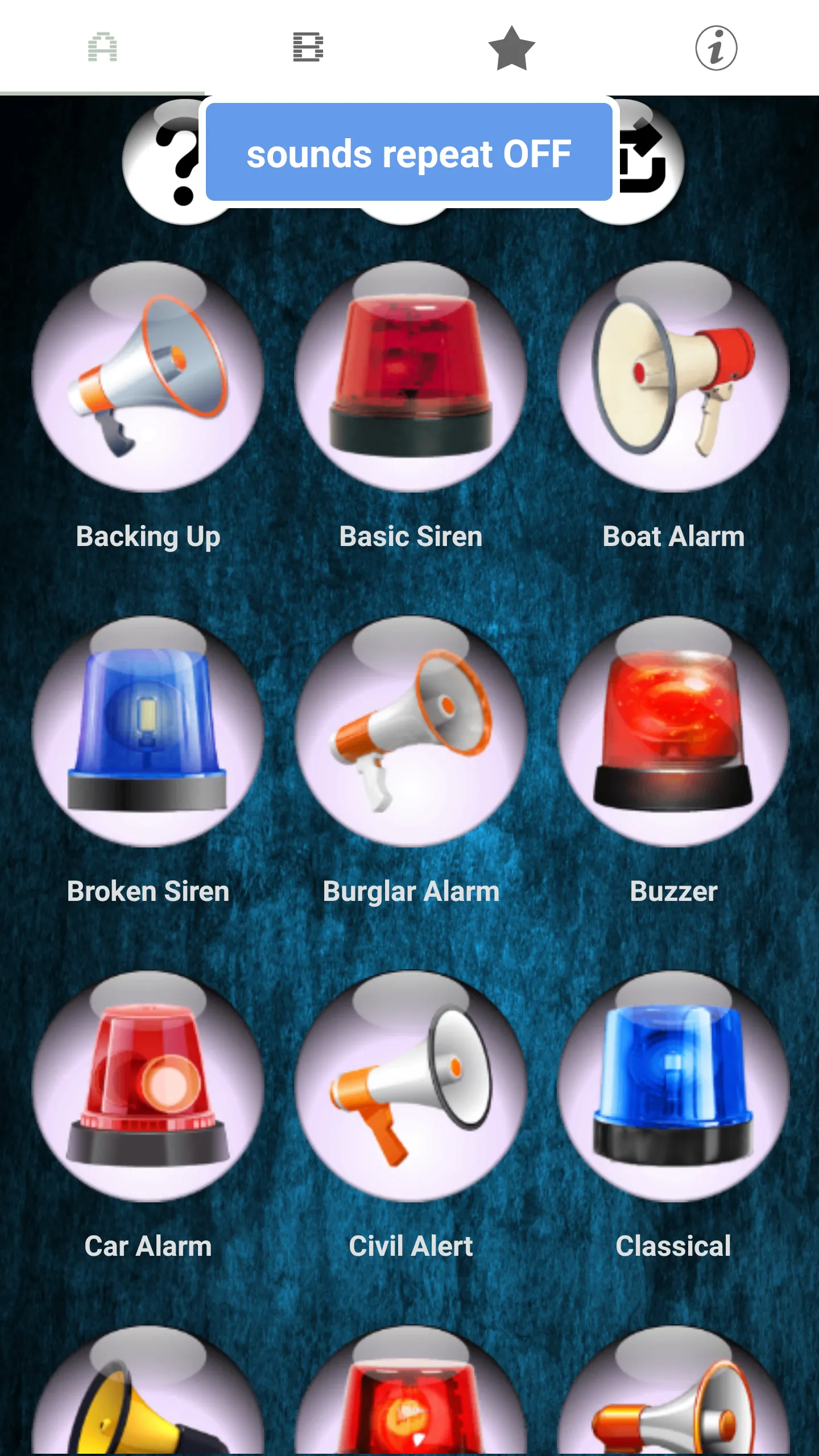 LOUD Emergency Ringtones | Indus Appstore | Screenshot