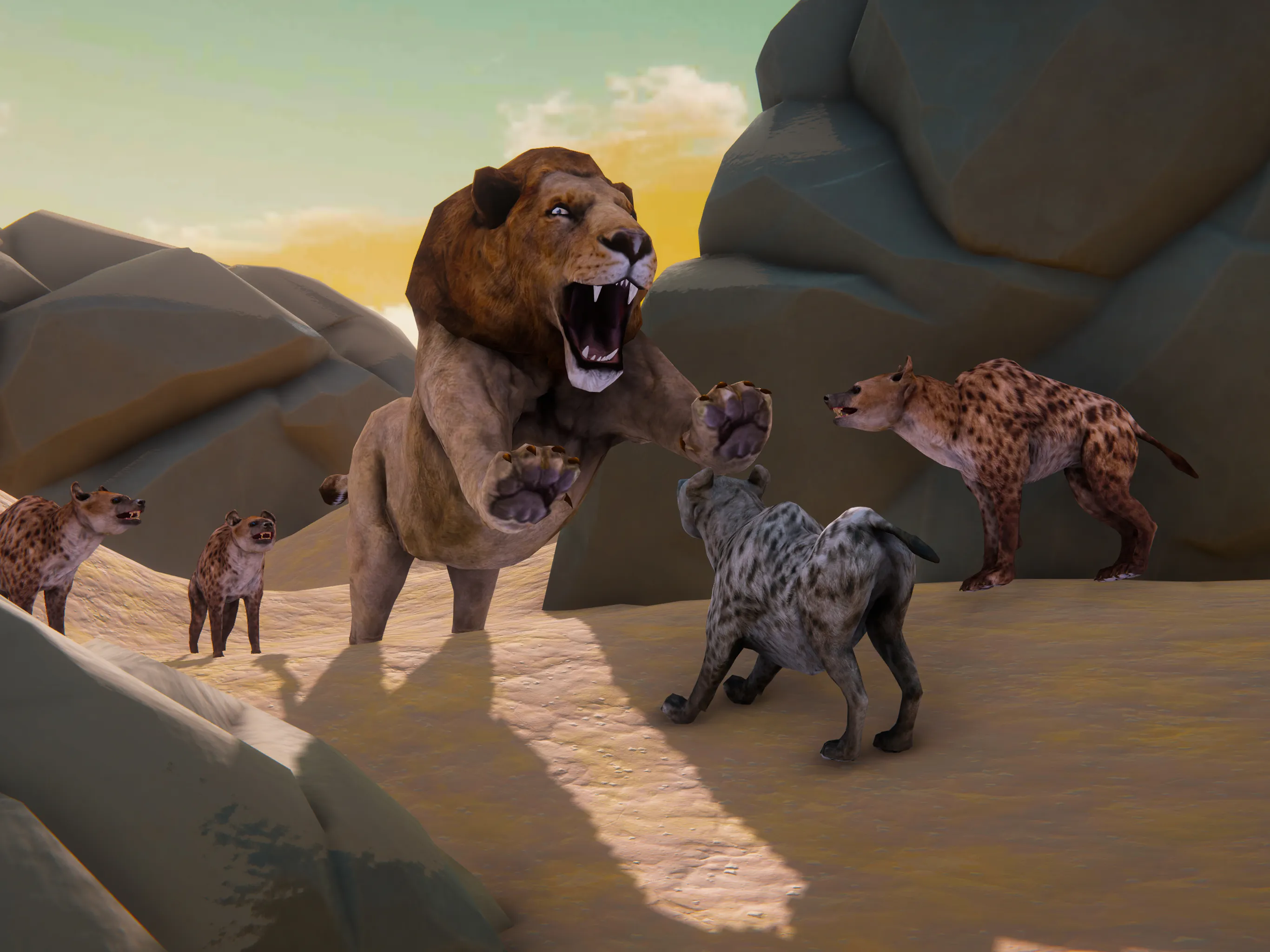 Lion Games Animal Simulator | Indus Appstore | Screenshot