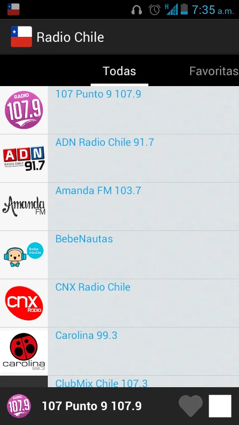 Chile Radio | Indus Appstore | Screenshot