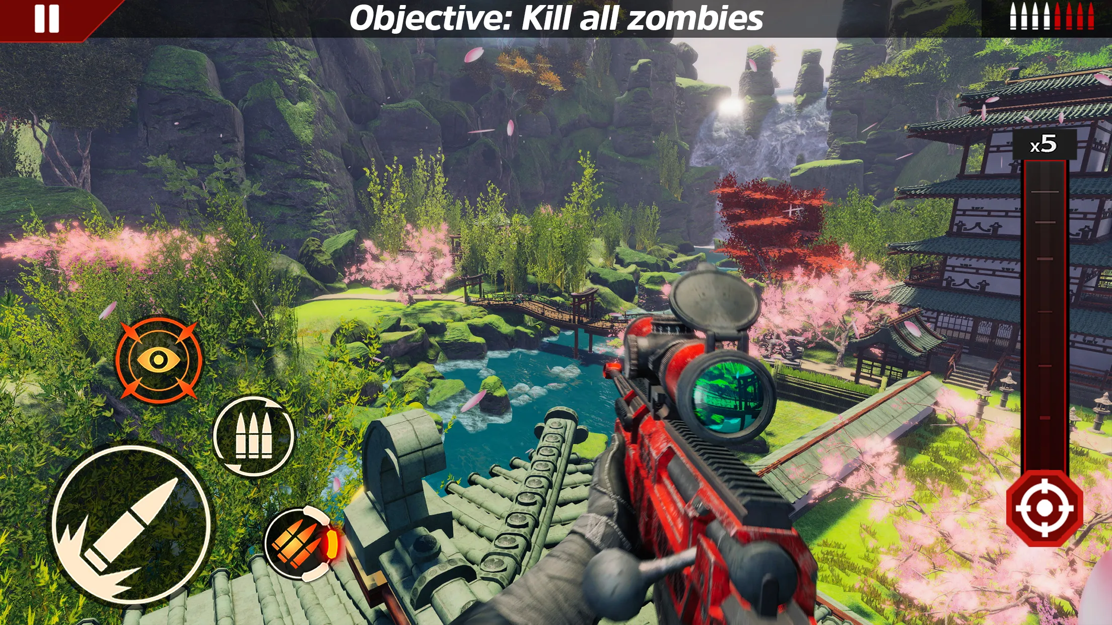 Sniper Zombie 3D Shooting Game | Indus Appstore | Screenshot