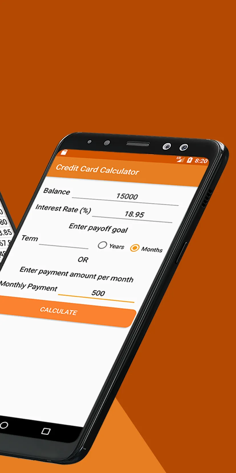 Credit Card Calculator | Indus Appstore | Screenshot