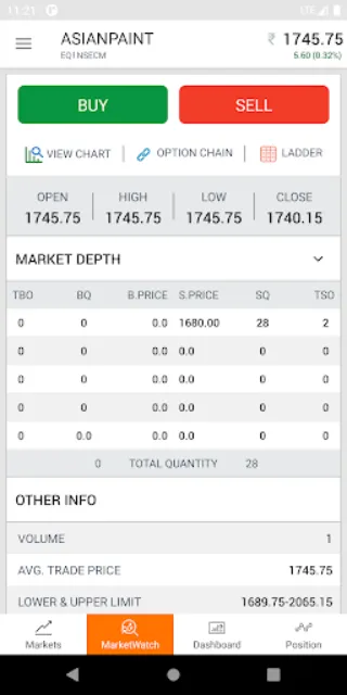IMSL Mobile: Invest. Trade. | Indus Appstore | Screenshot