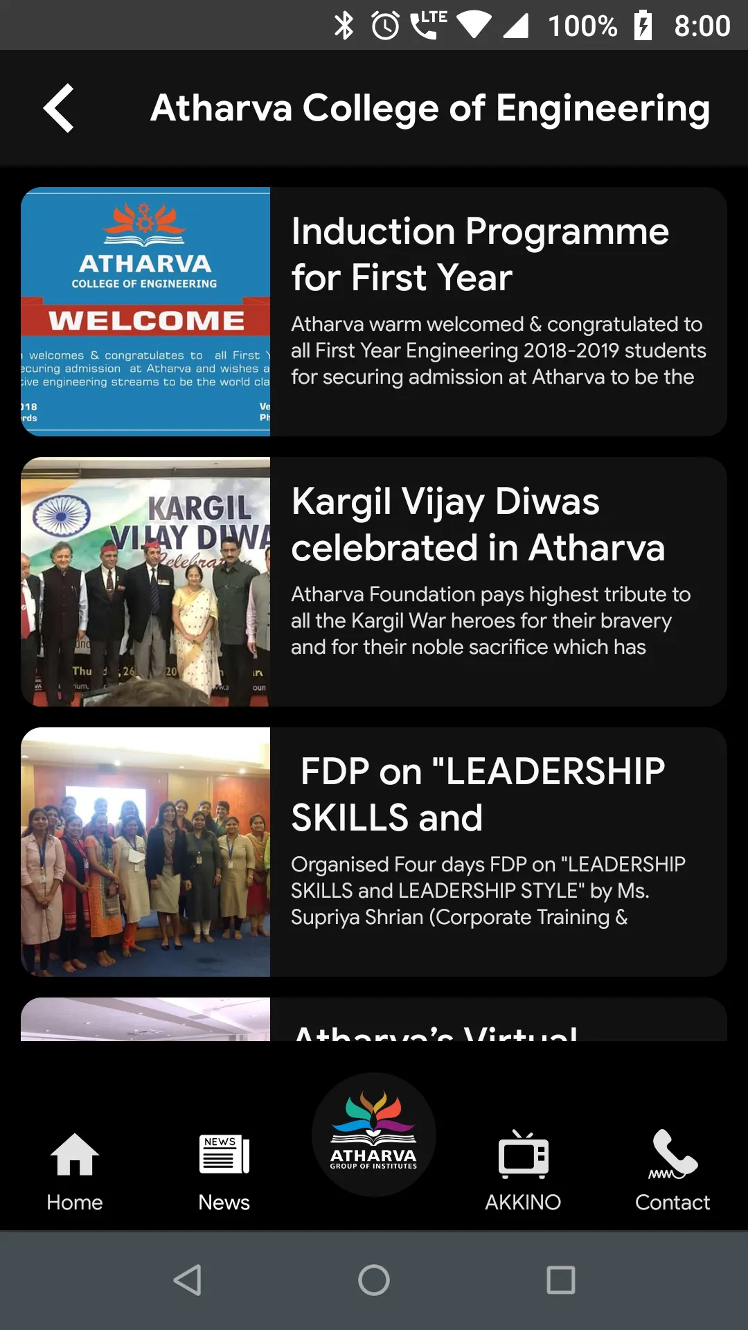 Atharva Group of Institutes | Indus Appstore | Screenshot