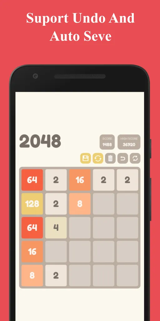 Number Puzzle: 2048 | Indus Appstore | Screenshot