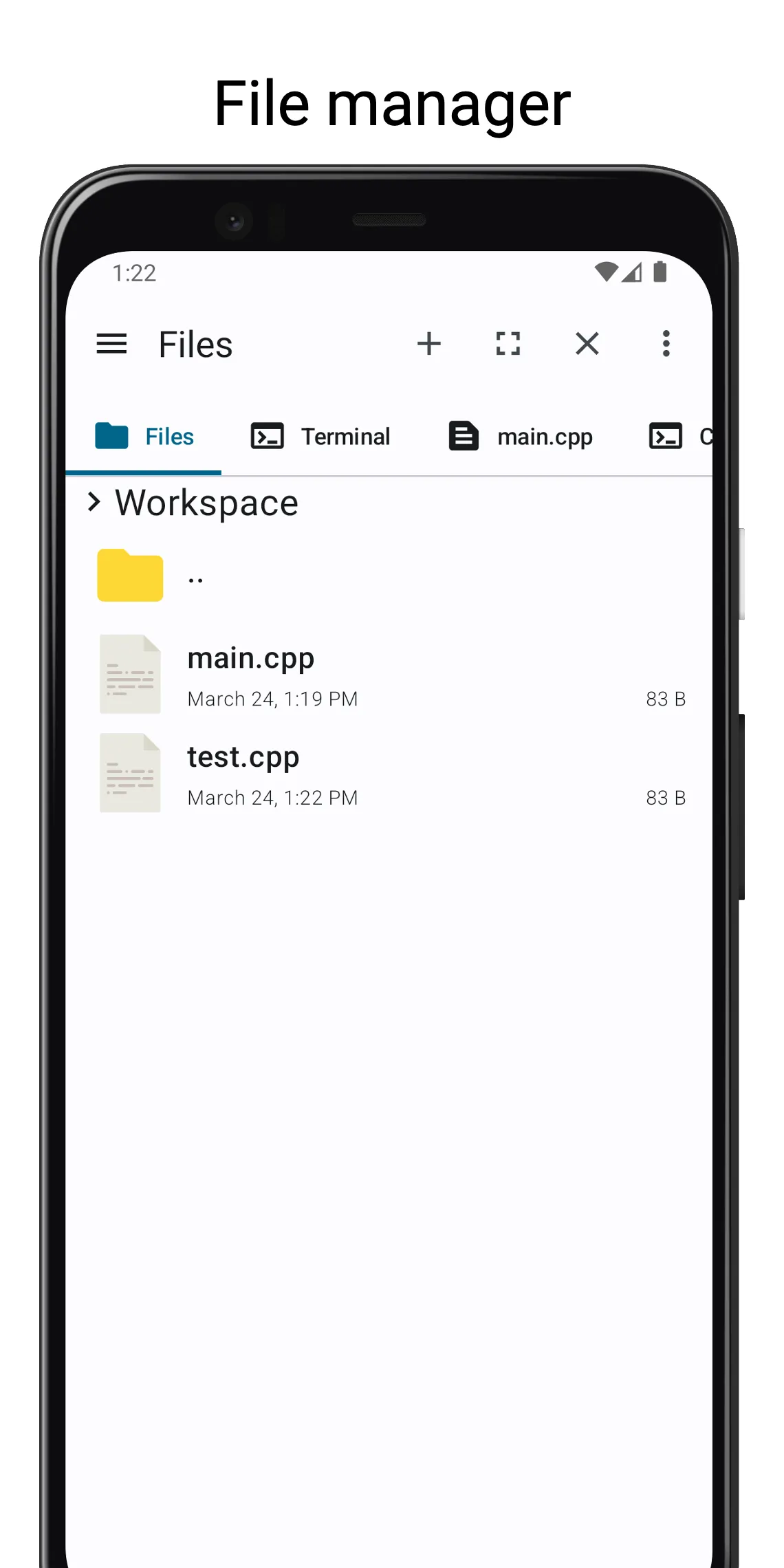 CxStudio - C/C++ IDE | Indus Appstore | Screenshot