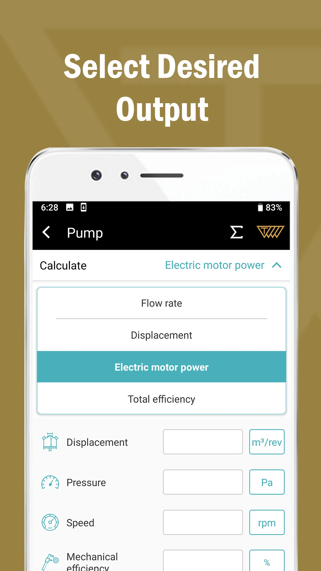 Hydraulic System Calculator | Indus Appstore | Screenshot