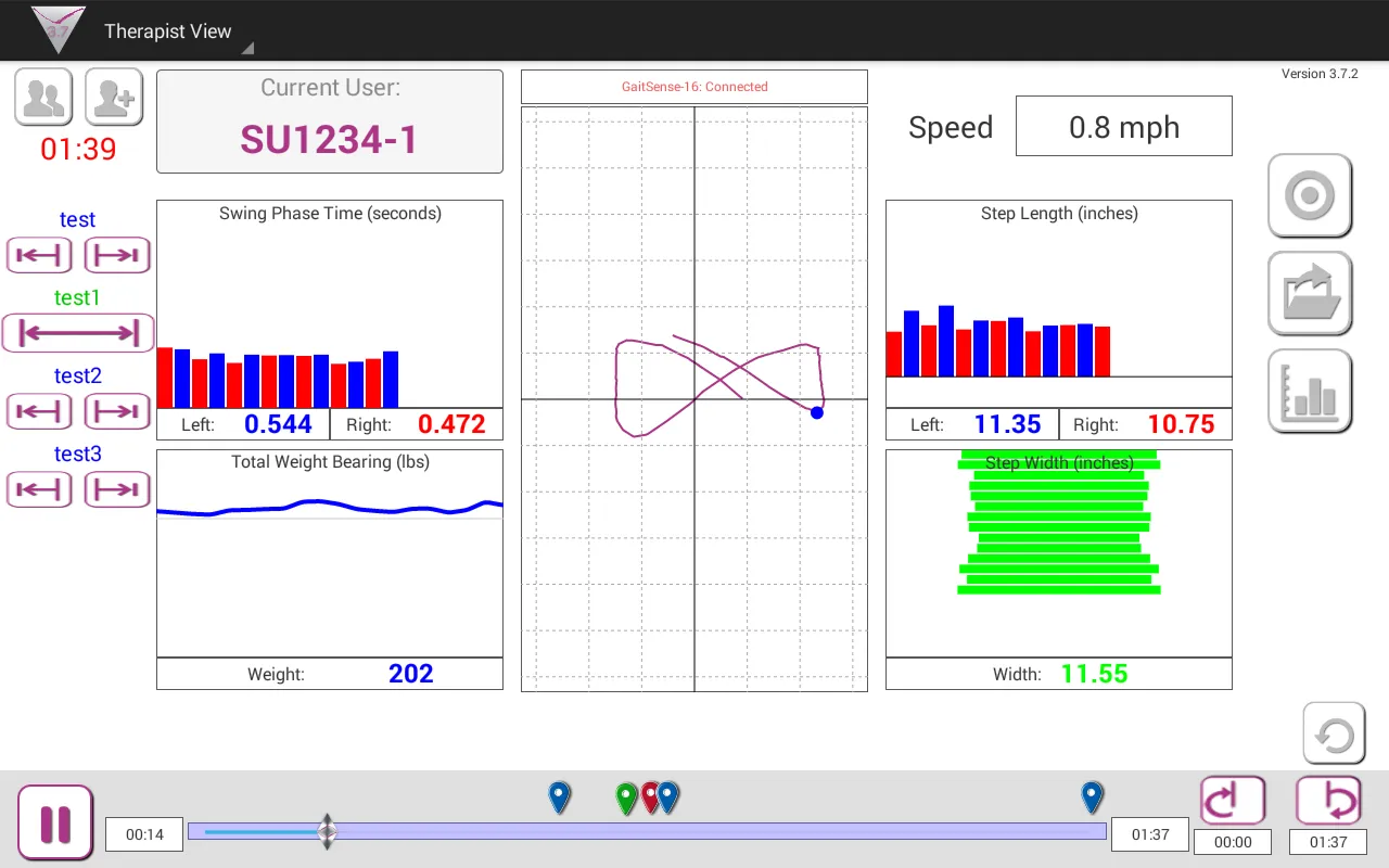 GaitSens 2.0 | Indus Appstore | Screenshot