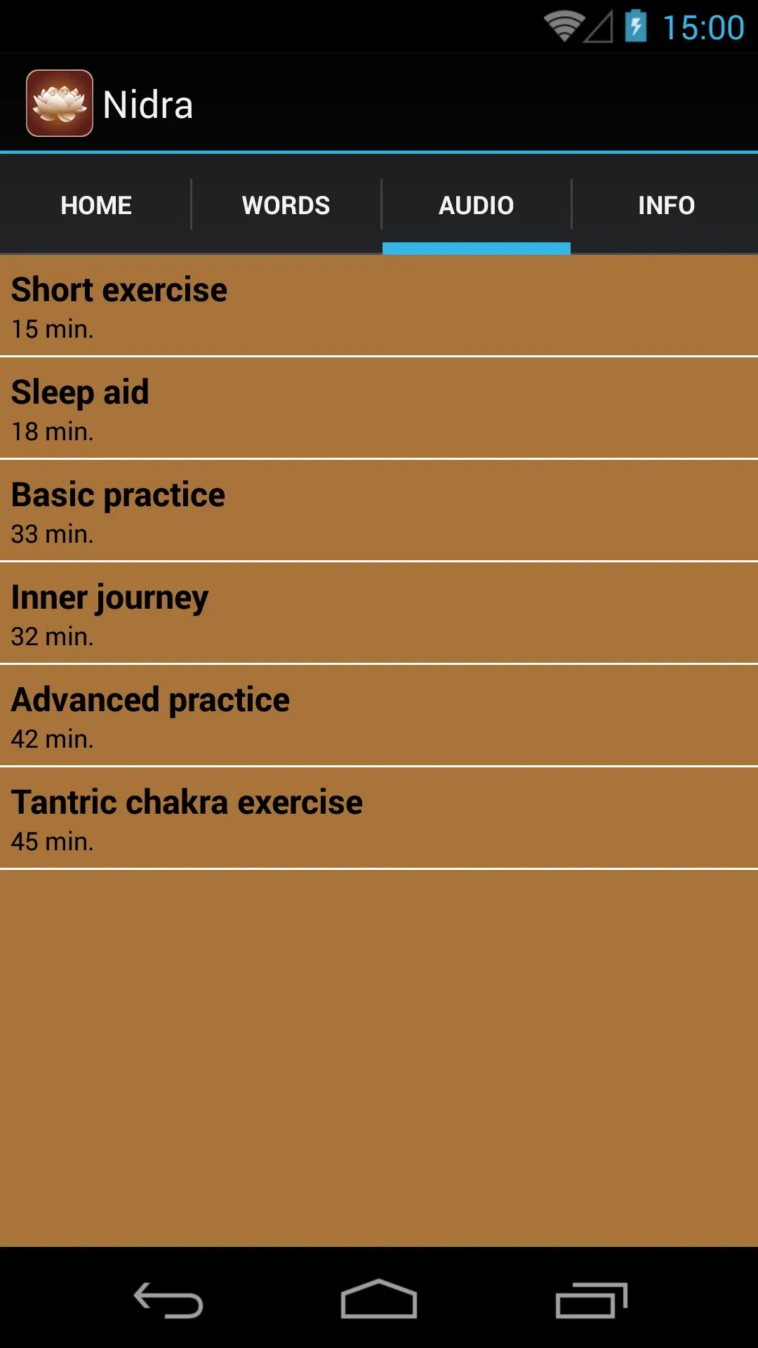 Yoga Nidra english | Indus Appstore | Screenshot