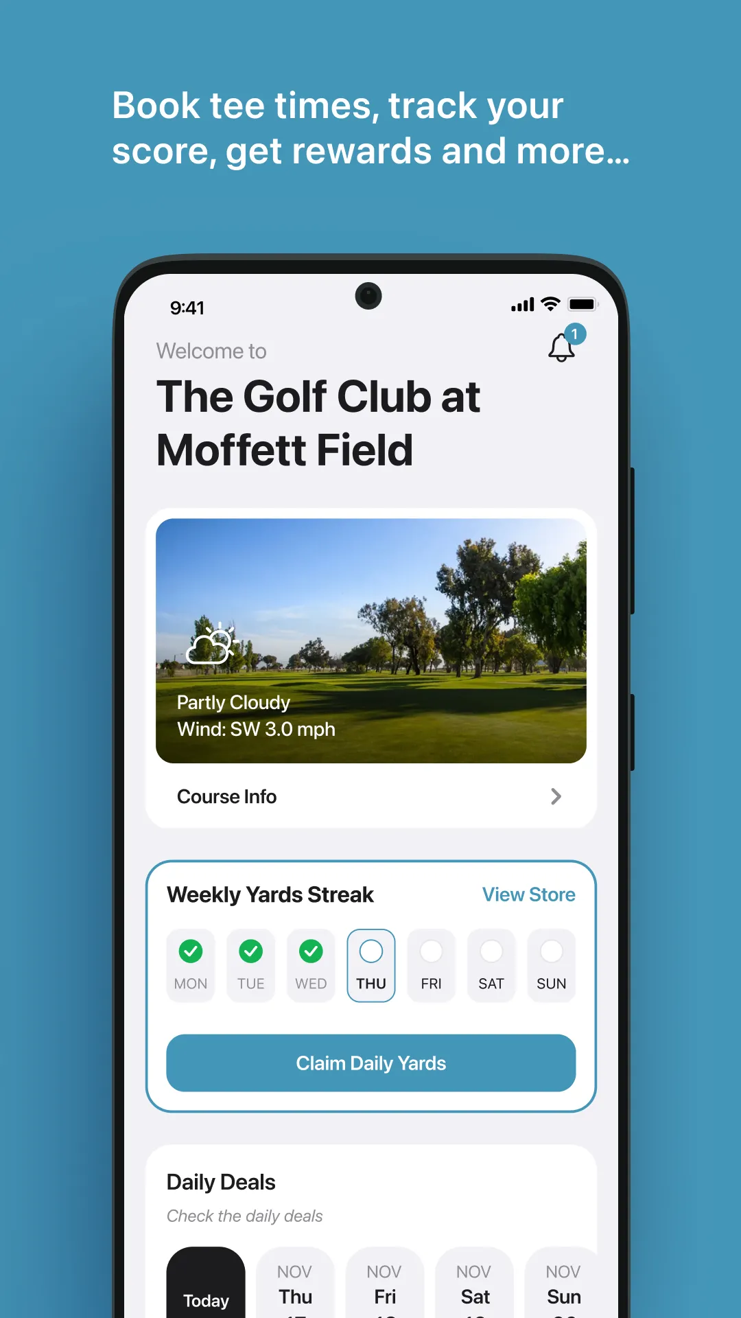 The Golf Club at Moffett Field | Indus Appstore | Screenshot