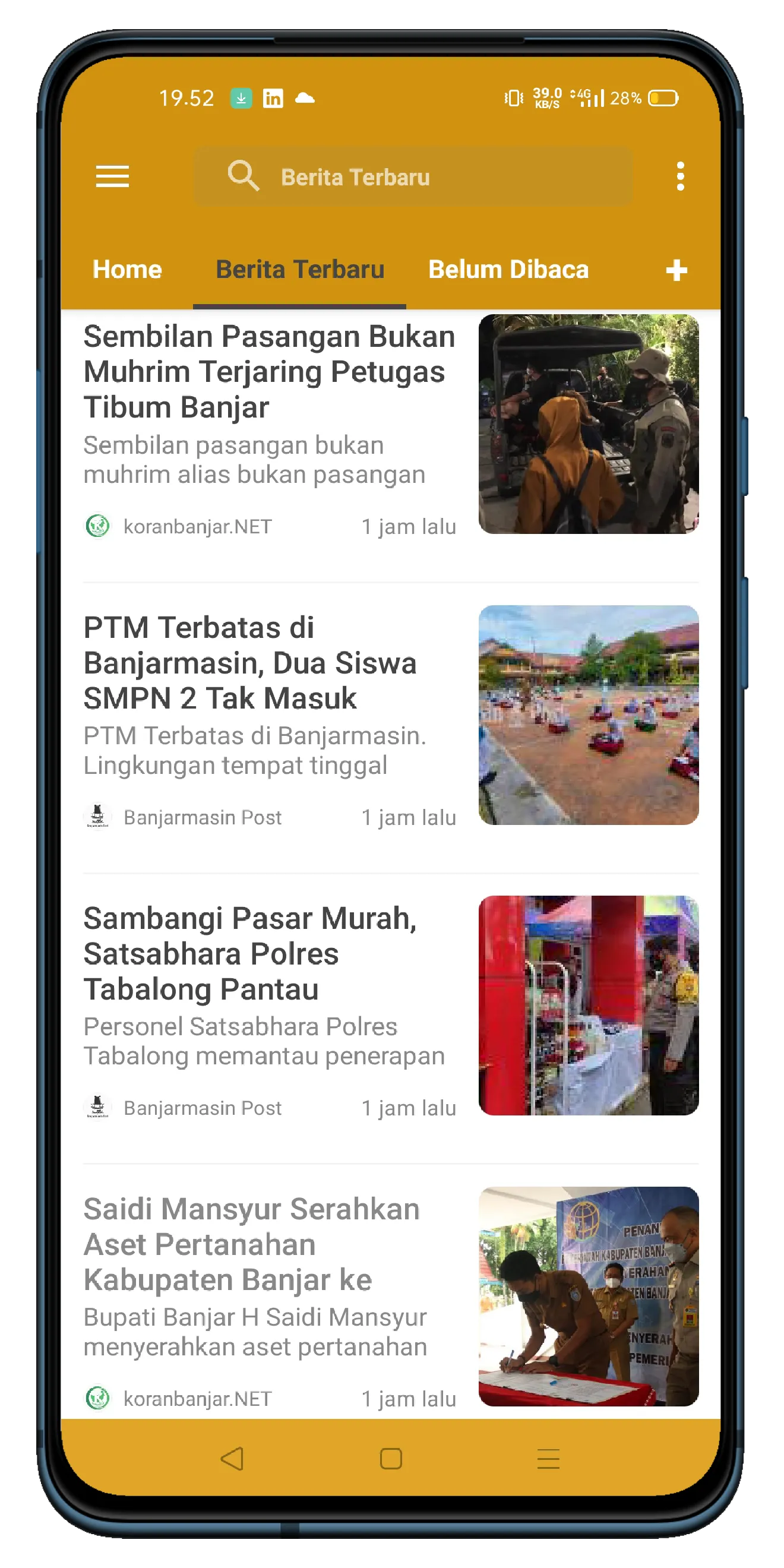 Koran Kalsel : Berita Kalimant | Indus Appstore | Screenshot