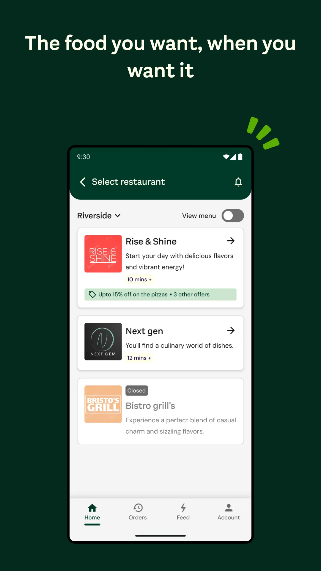 Time2Eat by Compass Digital | Indus Appstore | Screenshot