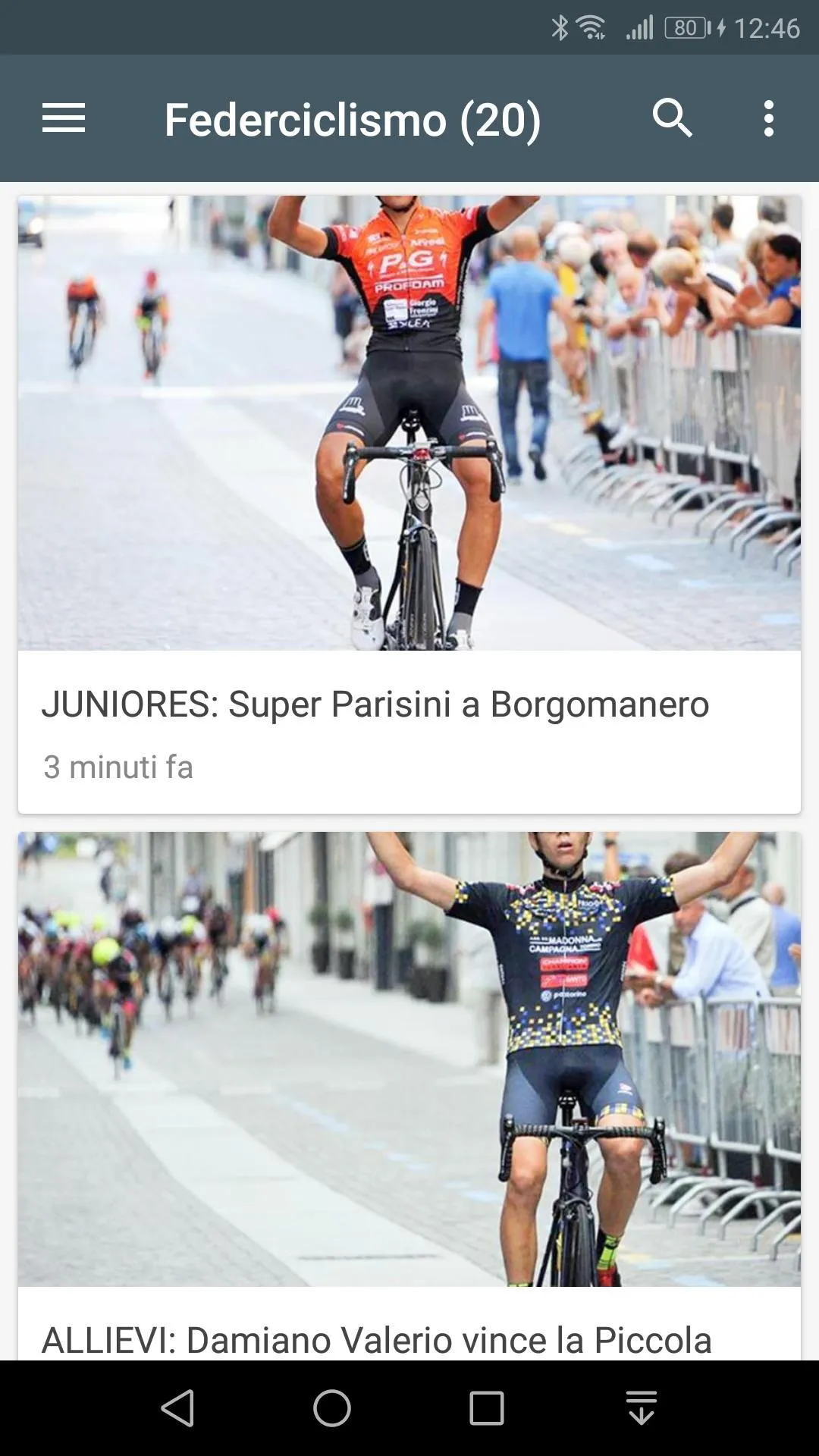 Ciclismo Notizie | Indus Appstore | Screenshot