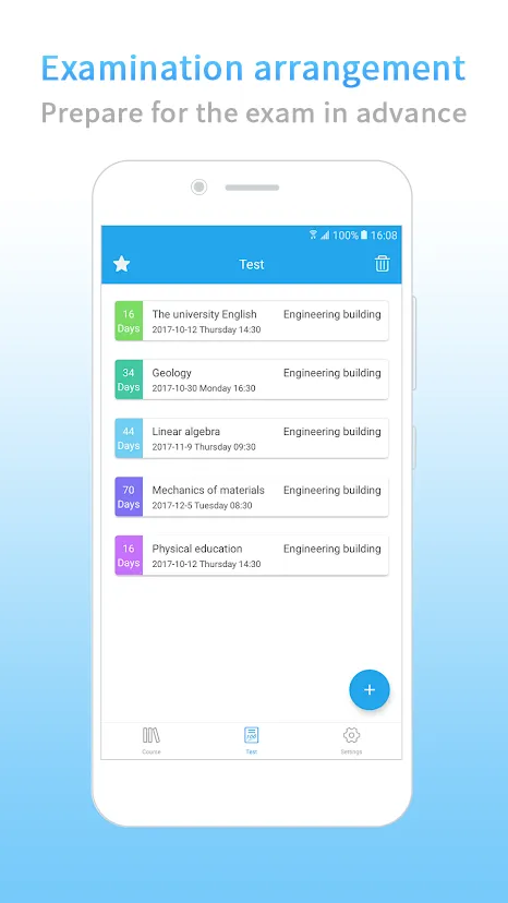 Schedule Planner | Indus Appstore | Screenshot