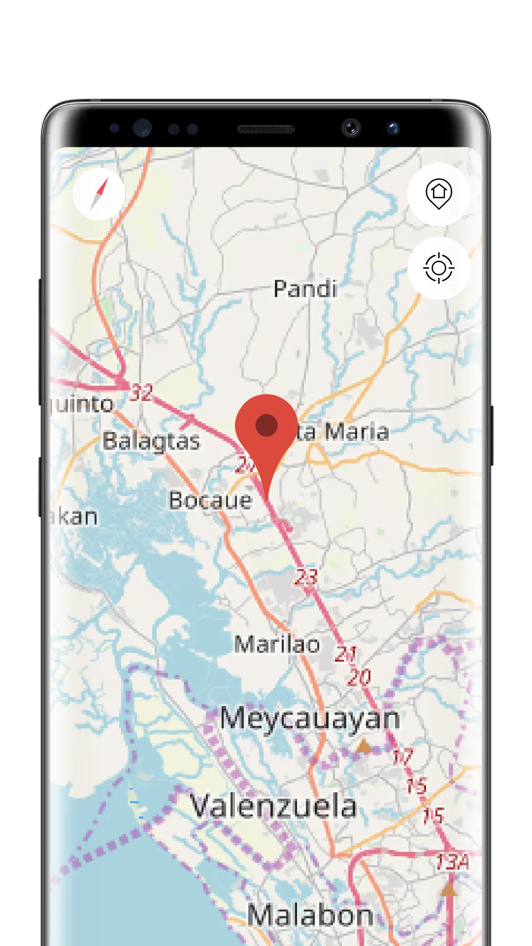 Quezon City Offline Map | Indus Appstore | Screenshot