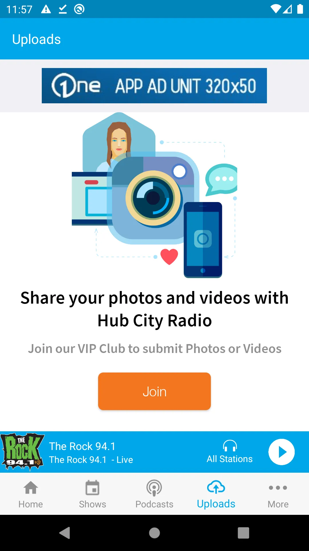 Hub City Radio | Indus Appstore | Screenshot