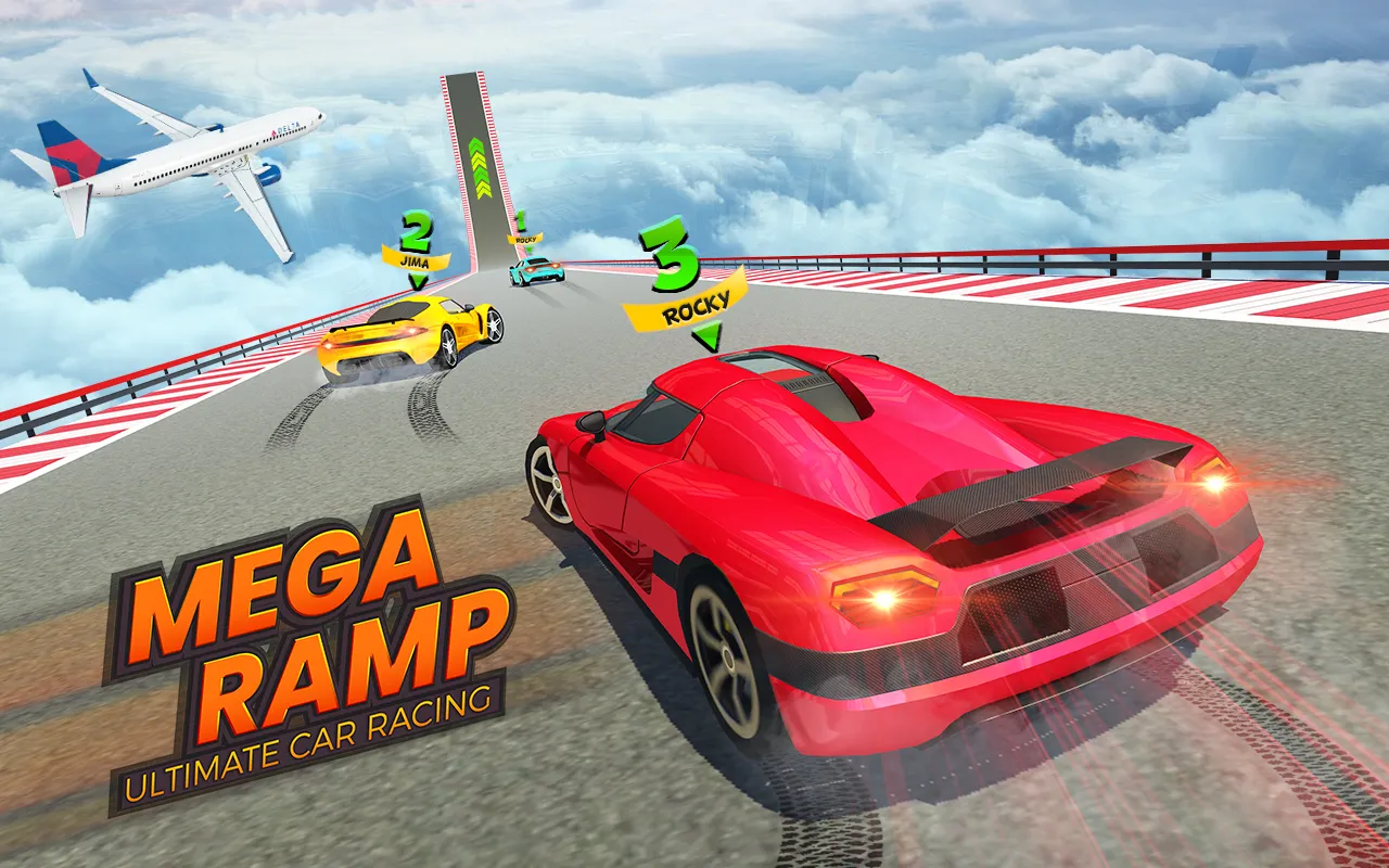 Car Racing Mega Ramps Stunt 3D | Indus Appstore | Screenshot