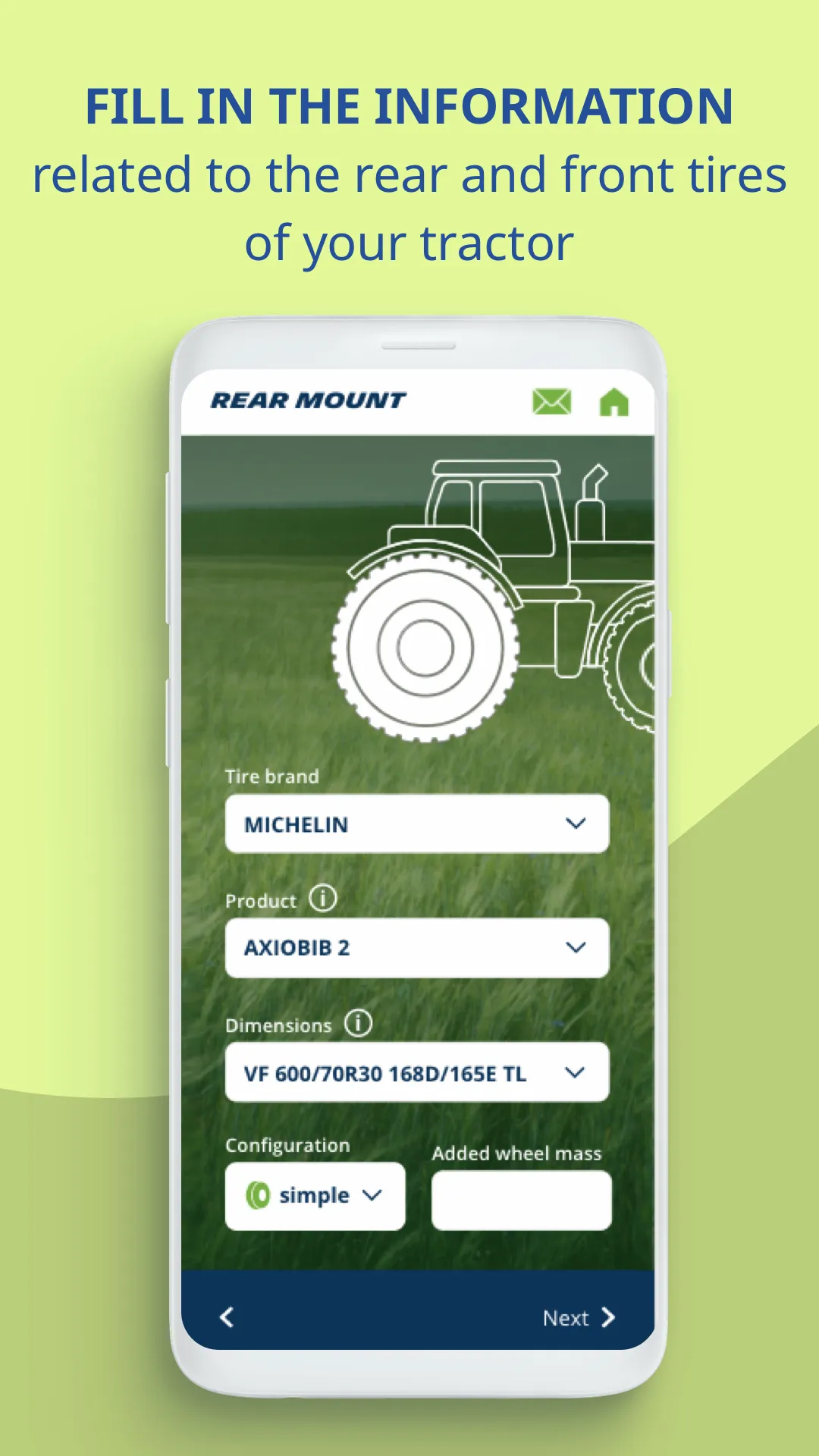 MICHELIN AGROPRESSURE | Indus Appstore | Screenshot