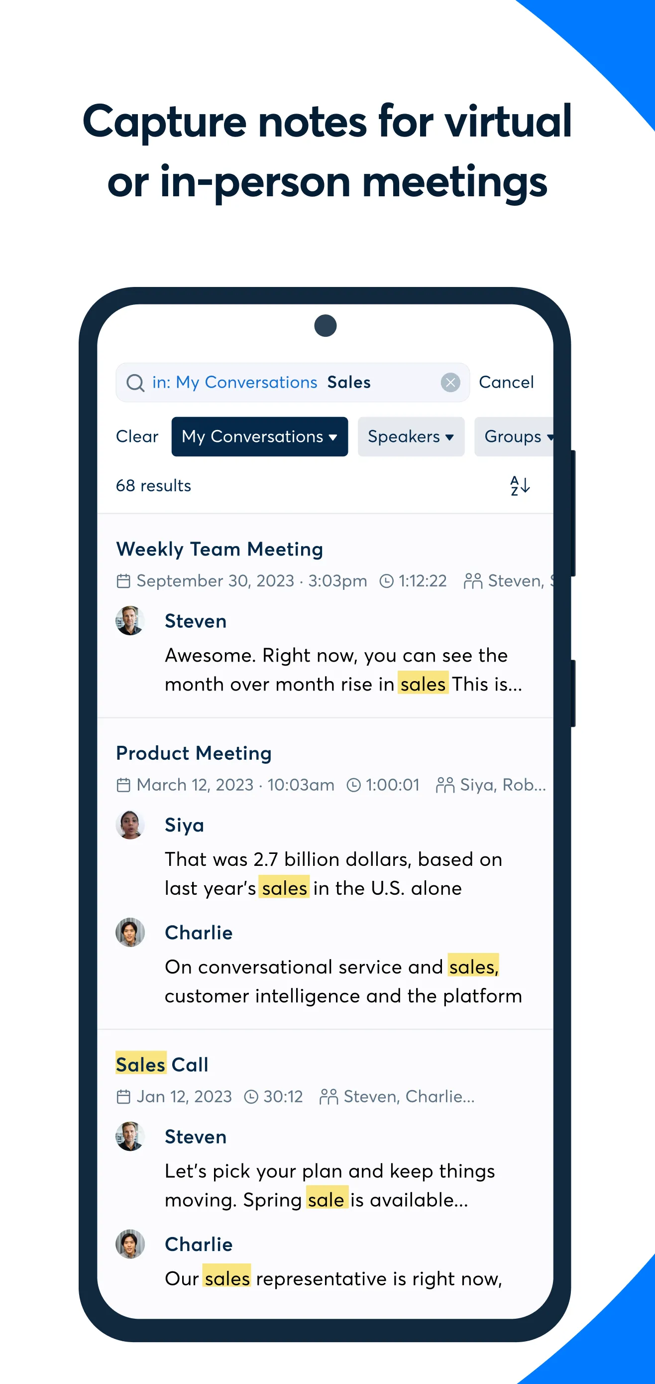 OtterAI Transcribe Voice Notes | Indus Appstore | Screenshot