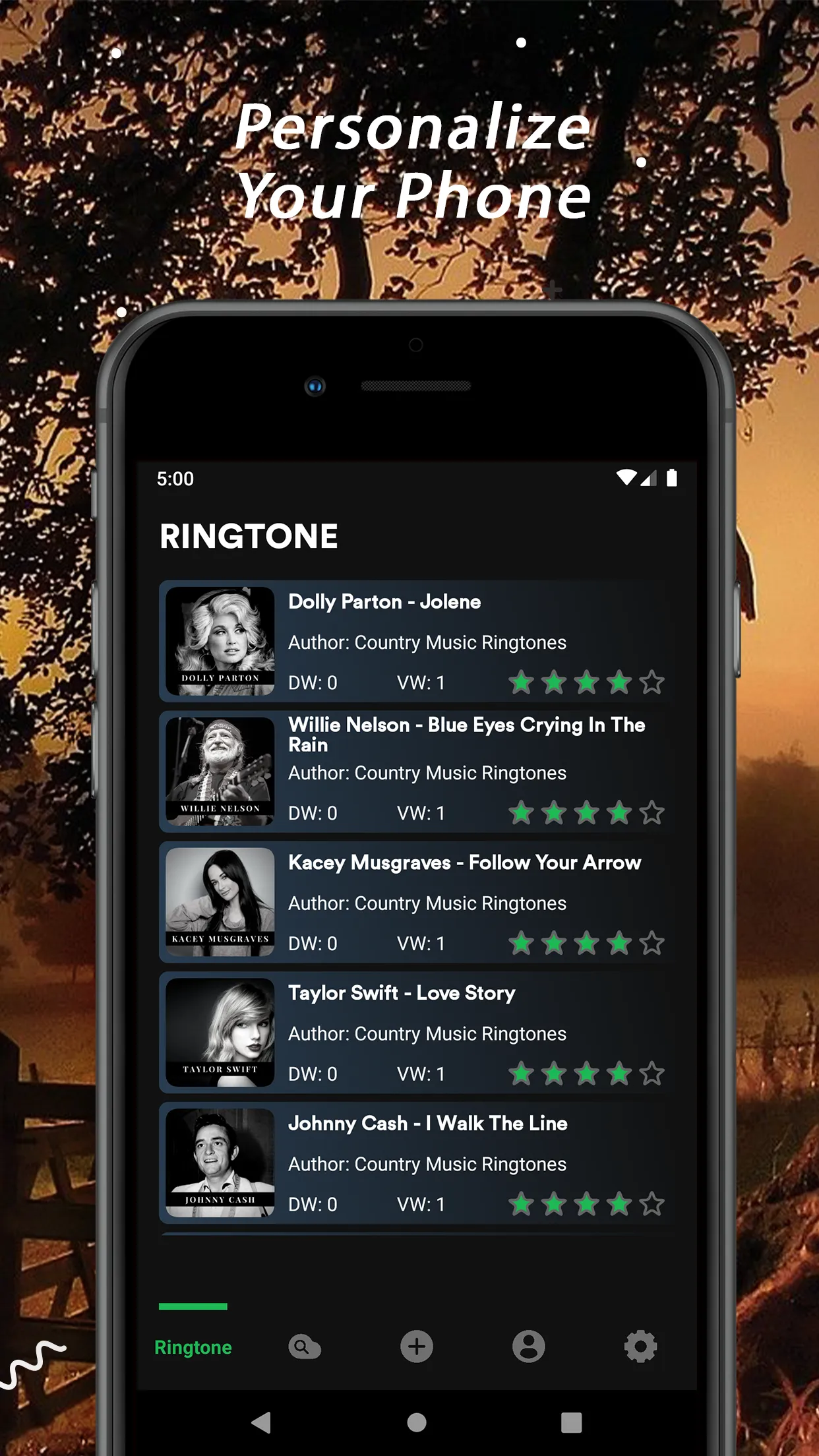 Country Music Songs Ringtones | Indus Appstore | Screenshot