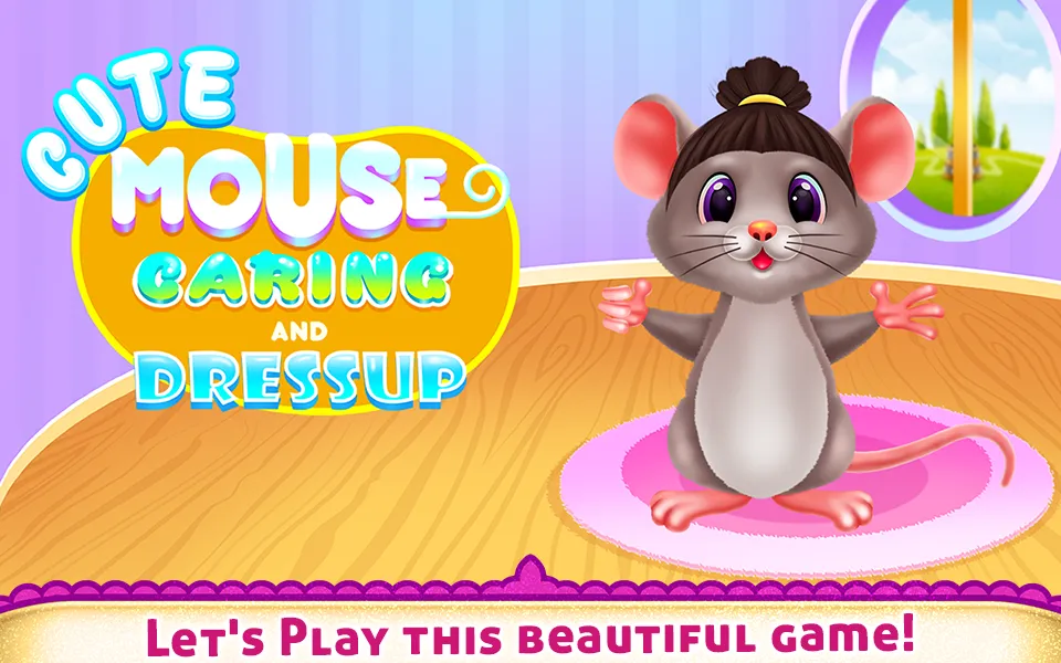 Cute Mouse Caring And Dressup | Indus Appstore | Screenshot