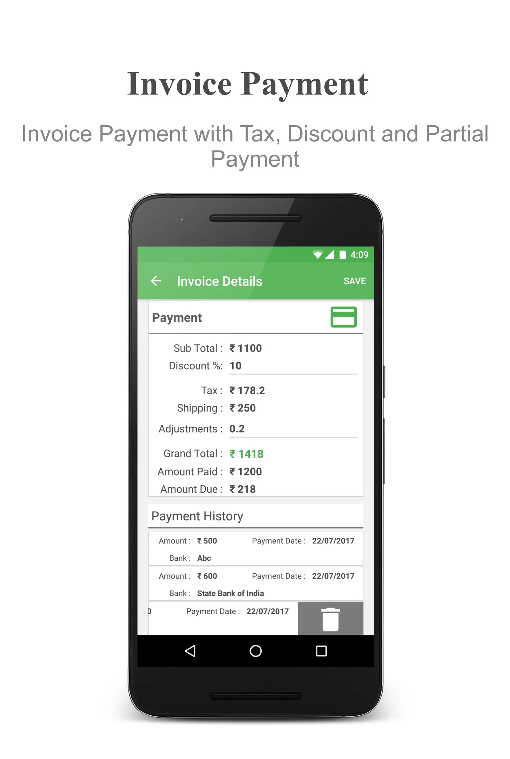 BillVoice - Invoicing app | Indus Appstore | Screenshot