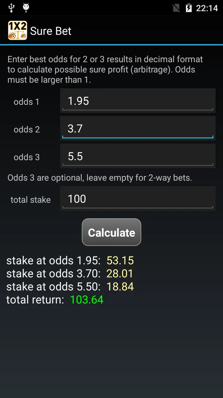 Sure Bet | Indus Appstore | Screenshot