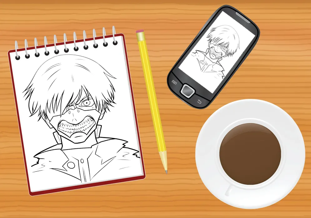 How To Draw Cartoon Anime | Indus Appstore | Screenshot